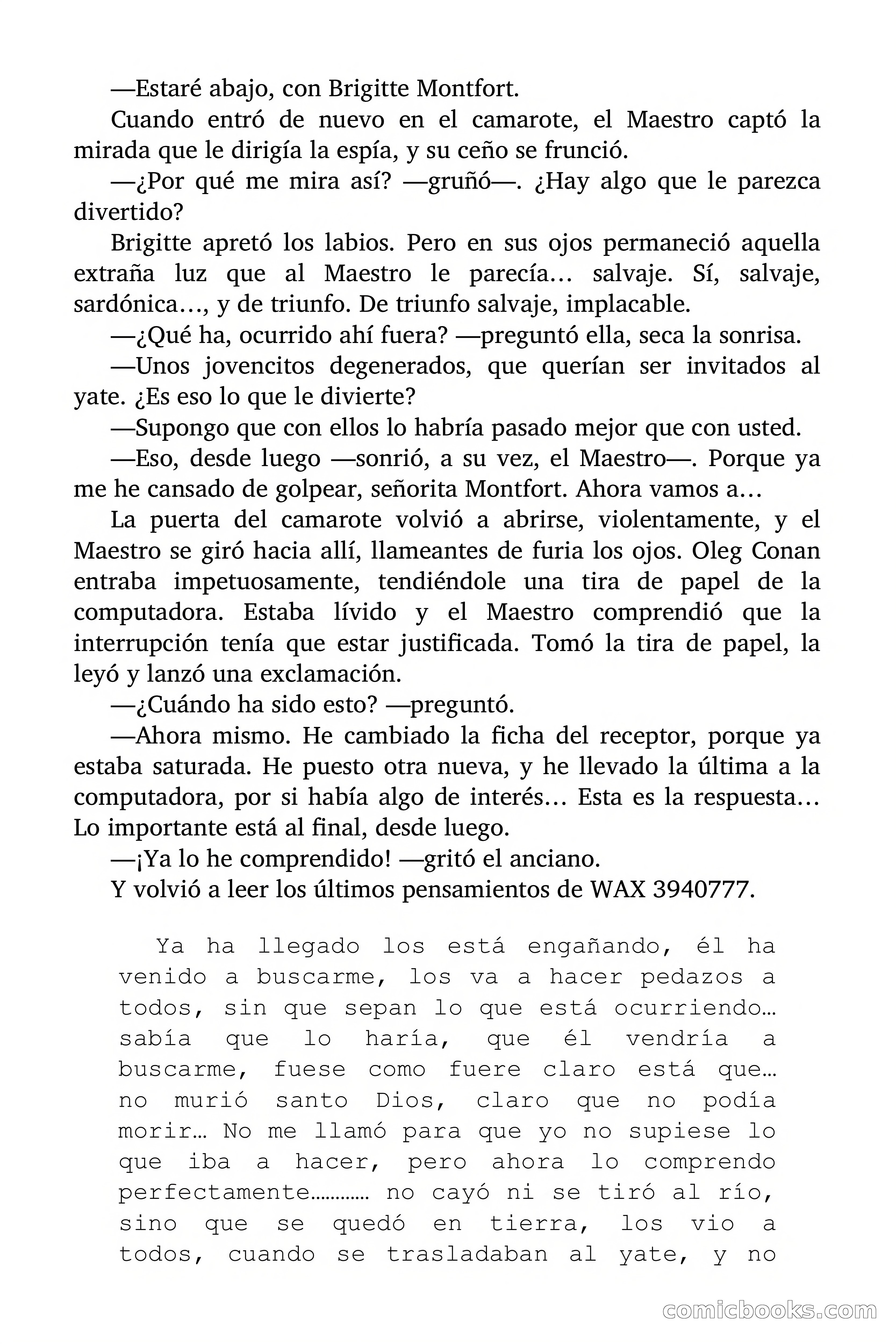 Un espía en el cerebro — page 76 of 94