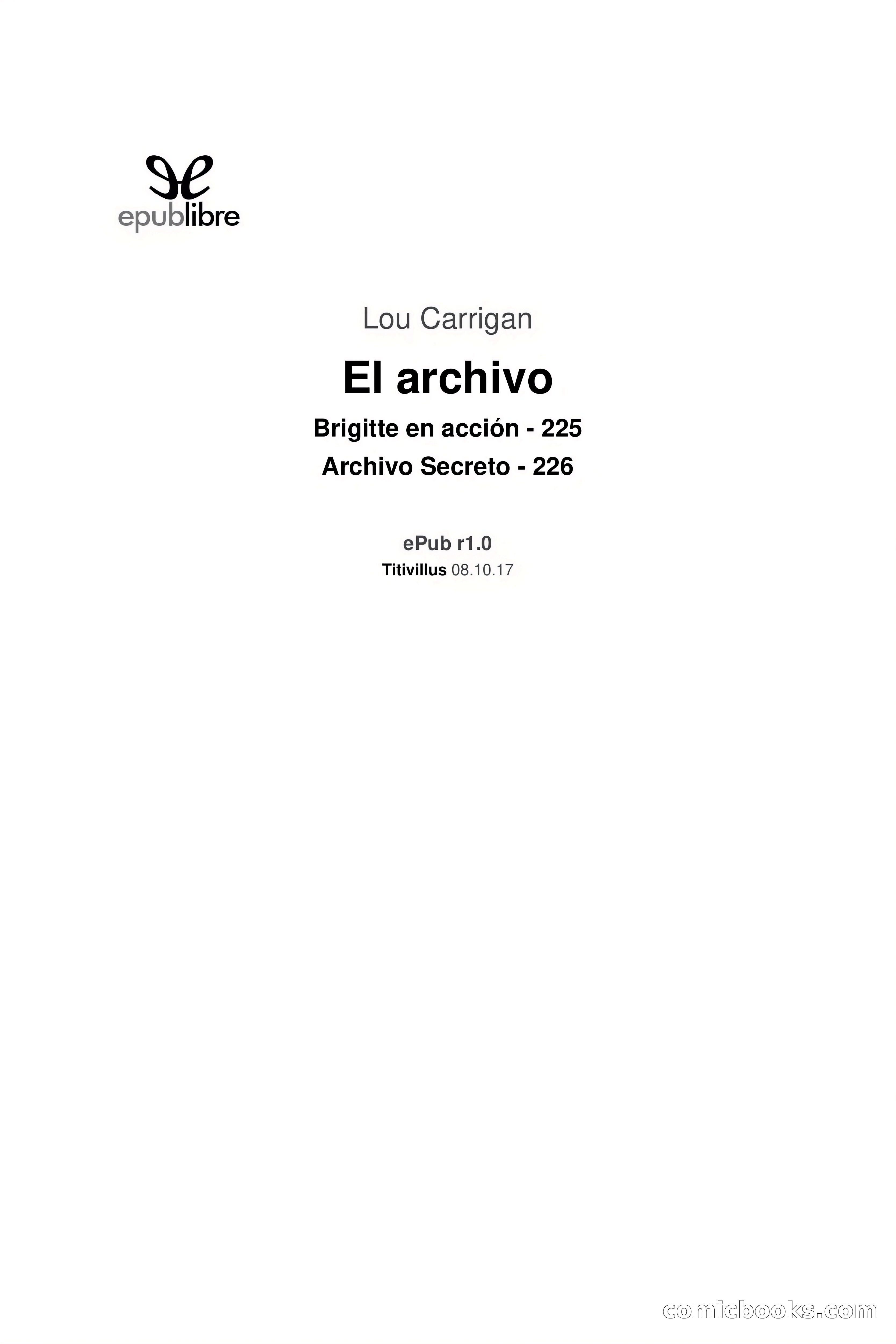 El Archivo (The Archive) — page 3 of 93