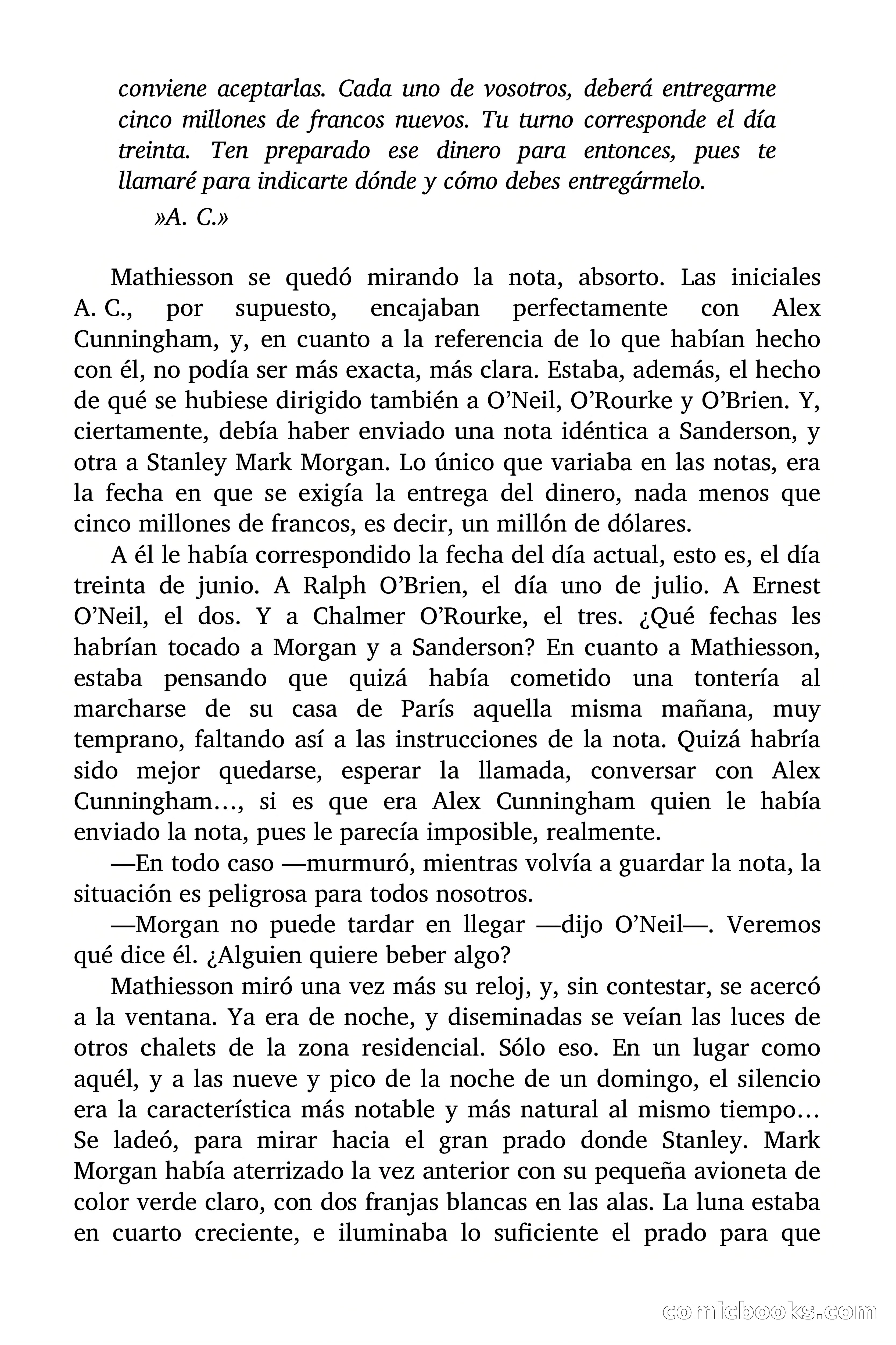 El hombre que ya murió — page 25 of 92