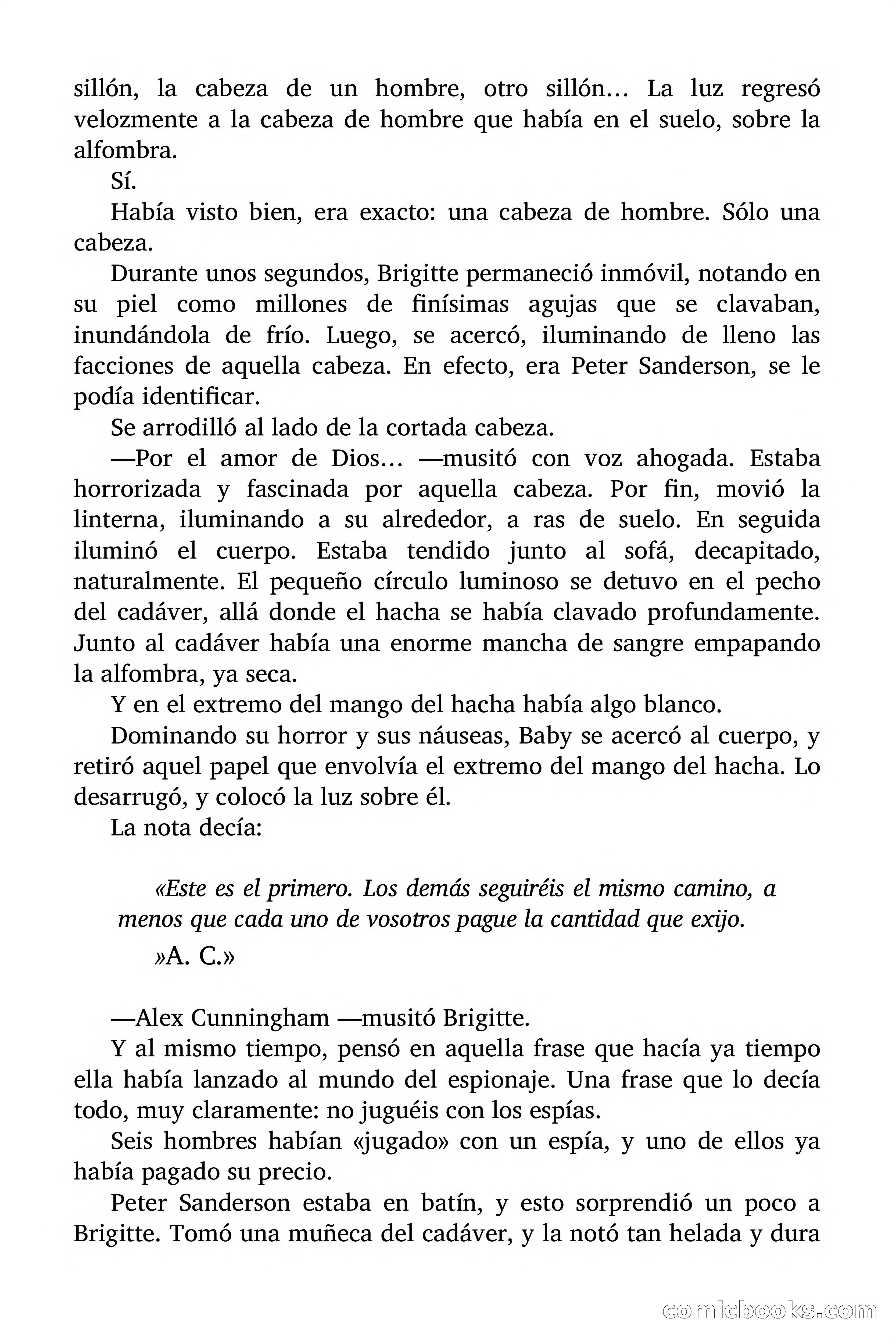 El hombre que ya murió — page 37 of 92