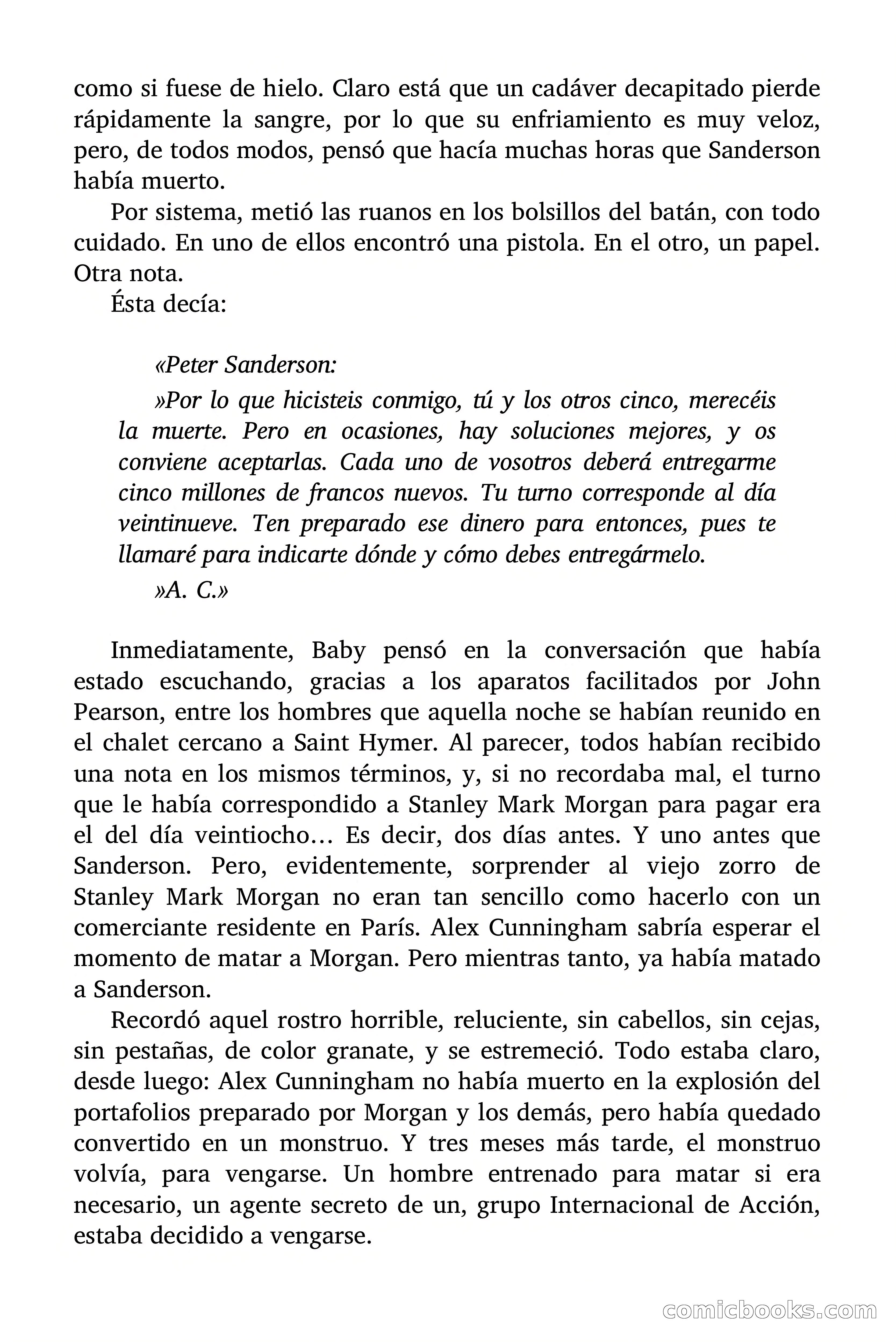 El hombre que ya murió — page 38 of 92