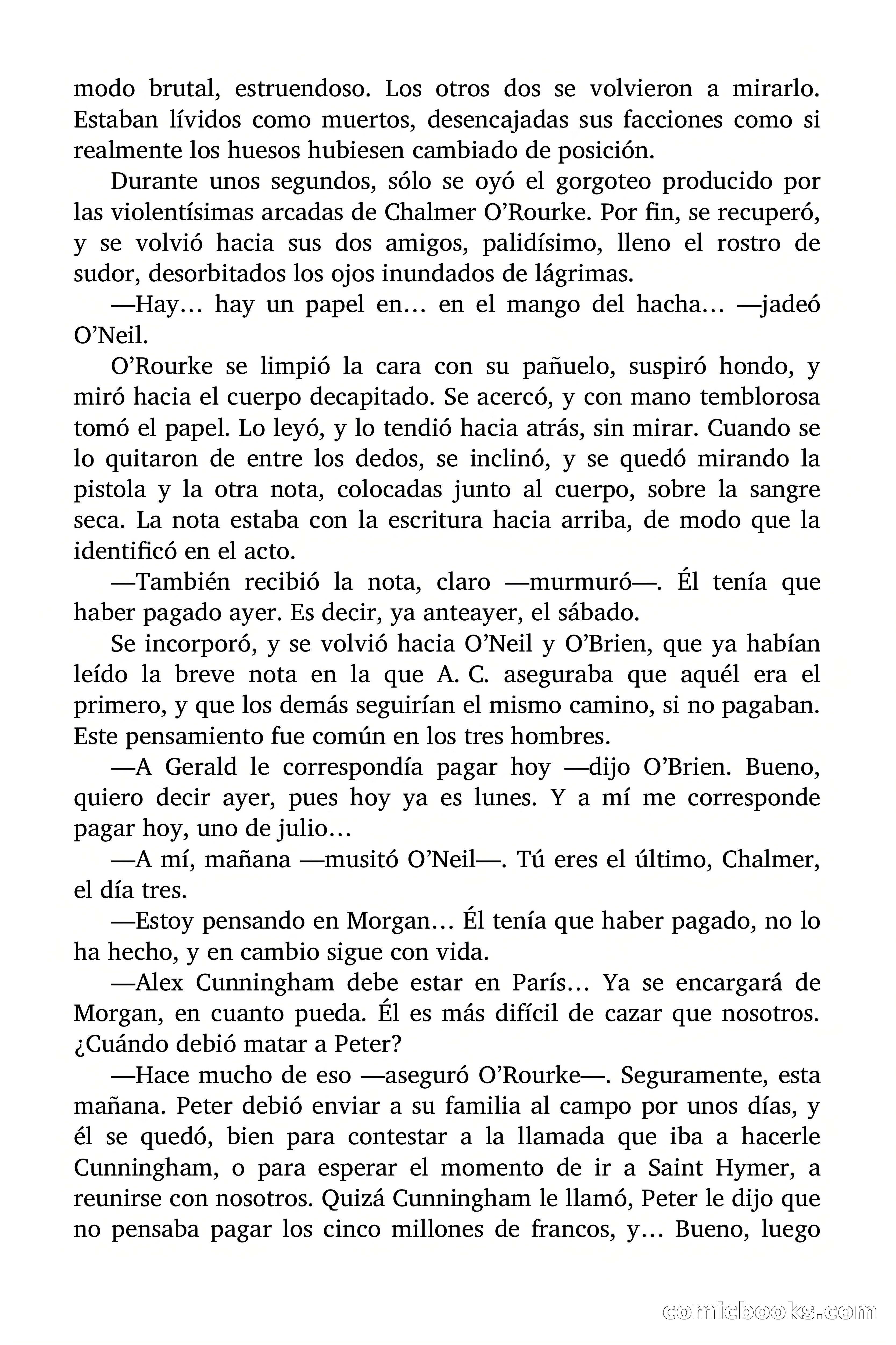El hombre que ya murió — page 42 of 92