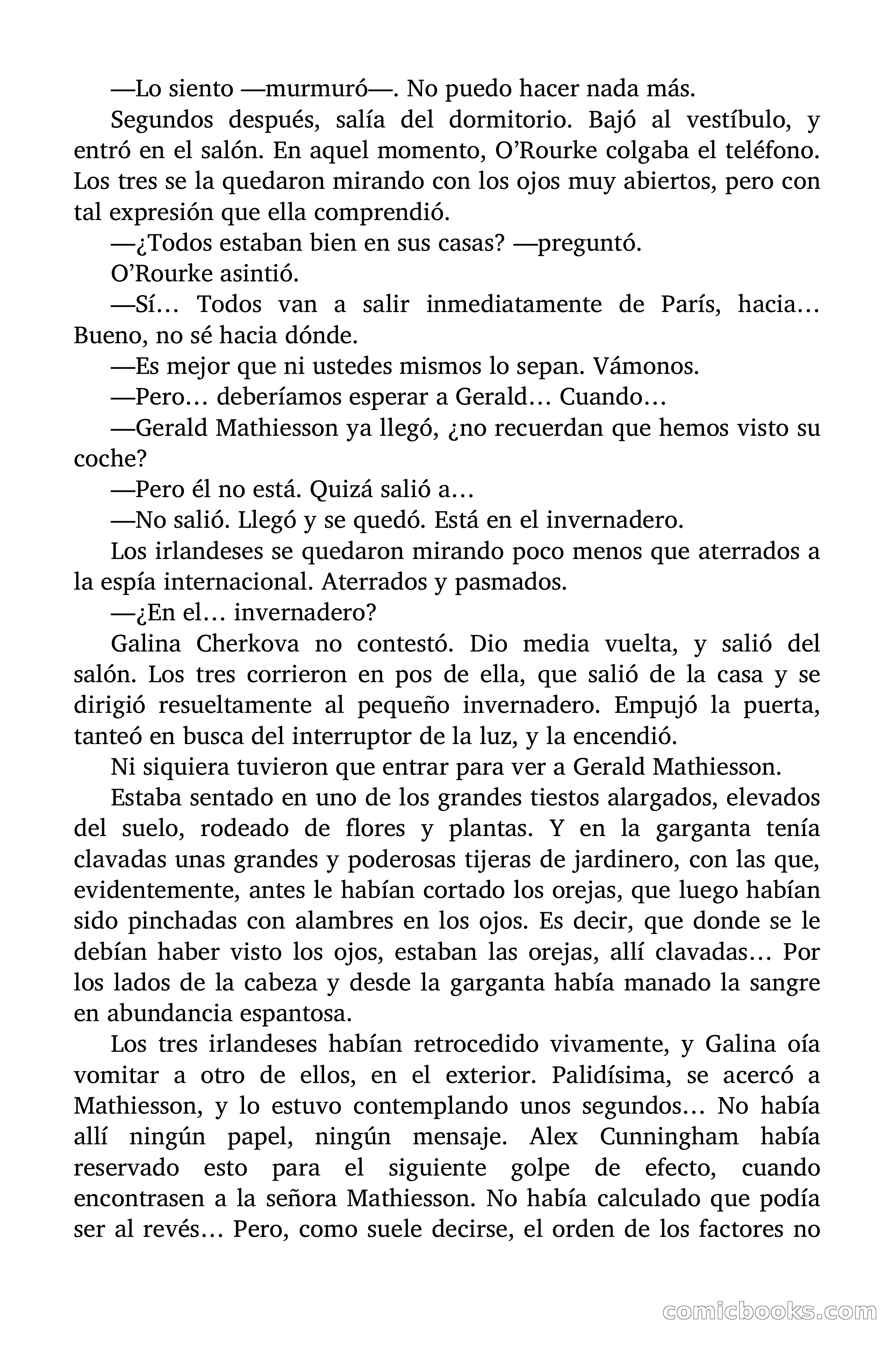 El hombre que ya murió — page 51 of 92