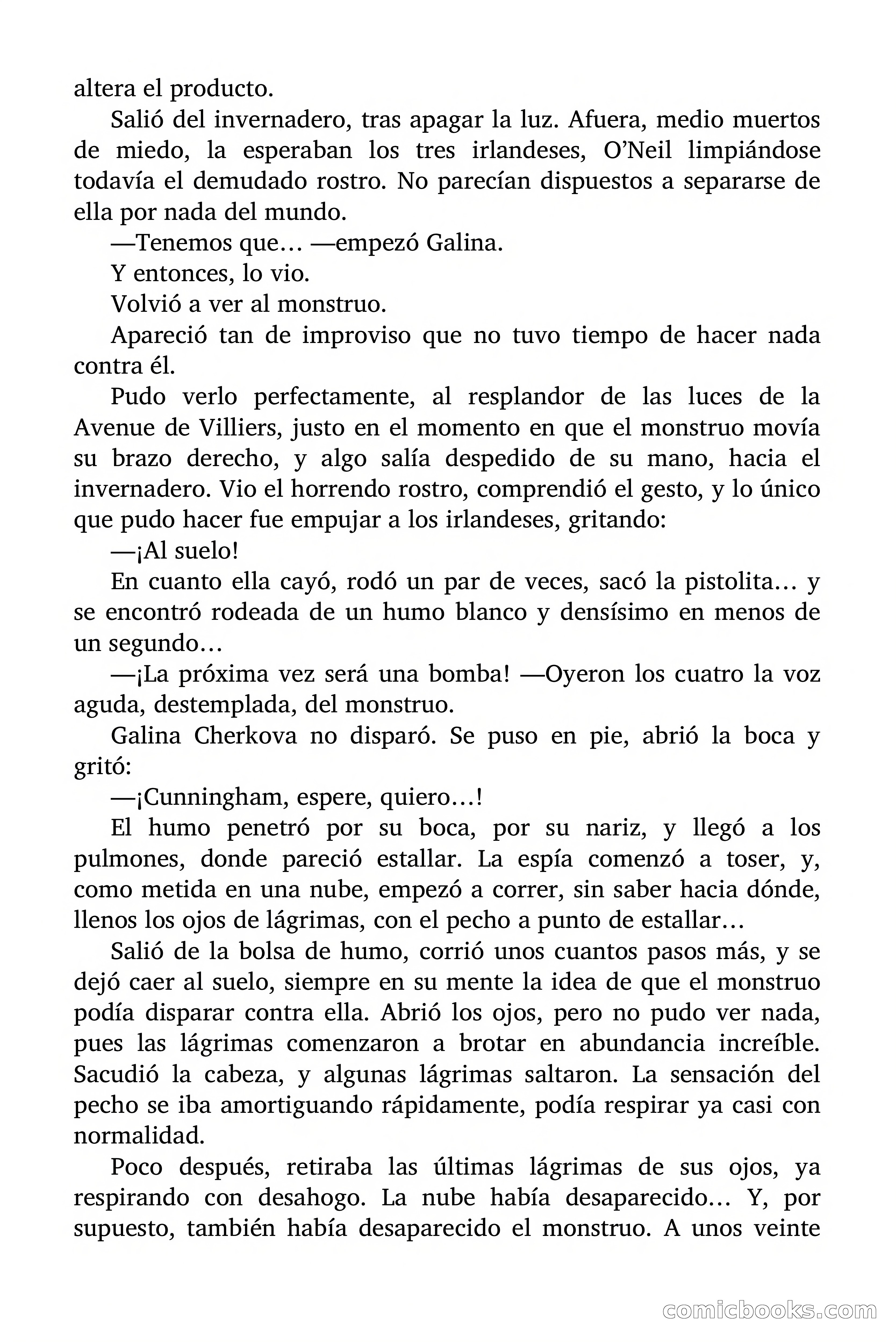 El hombre que ya murió — page 52 of 92