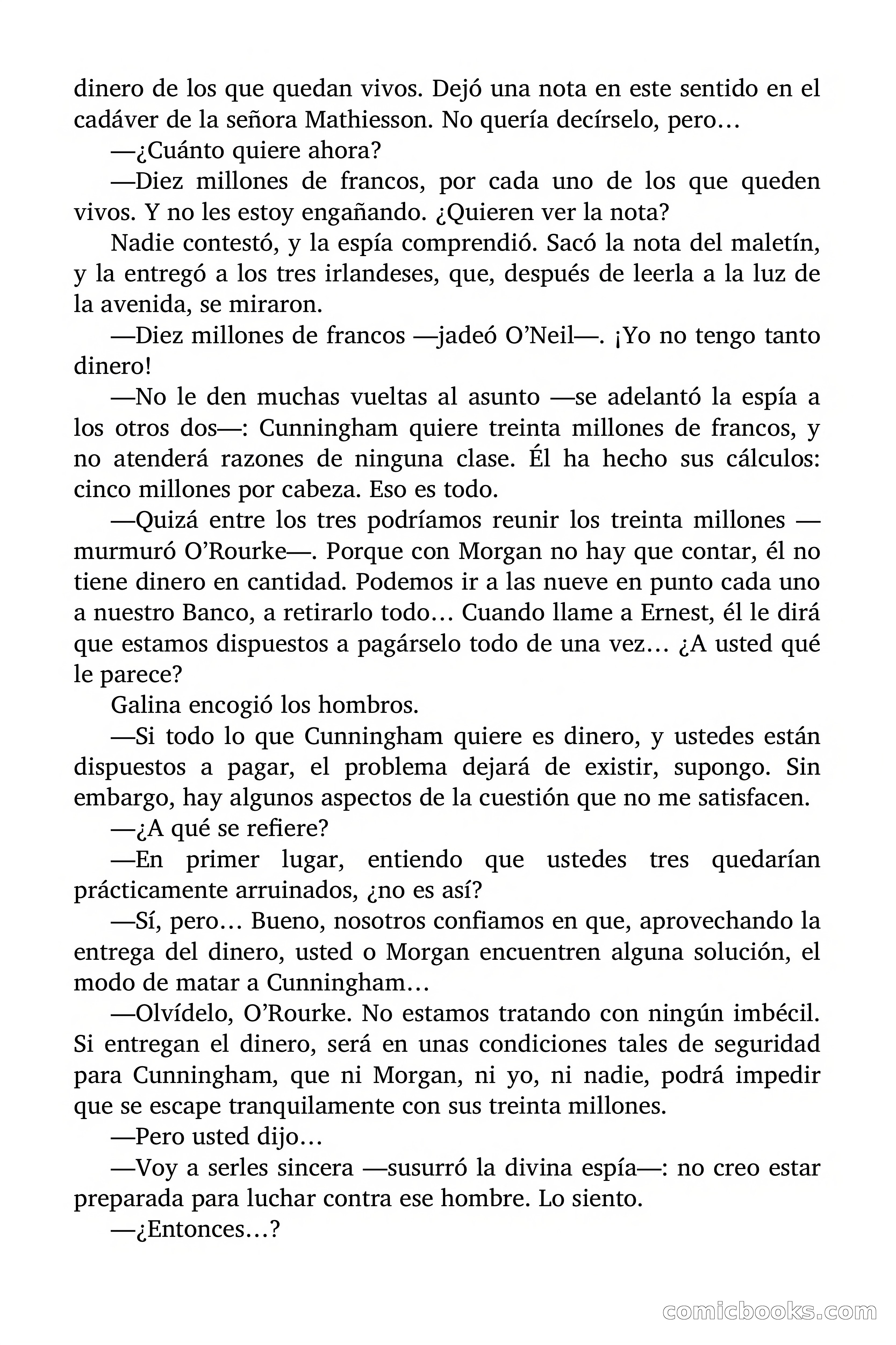 El hombre que ya murió — page 54 of 92
