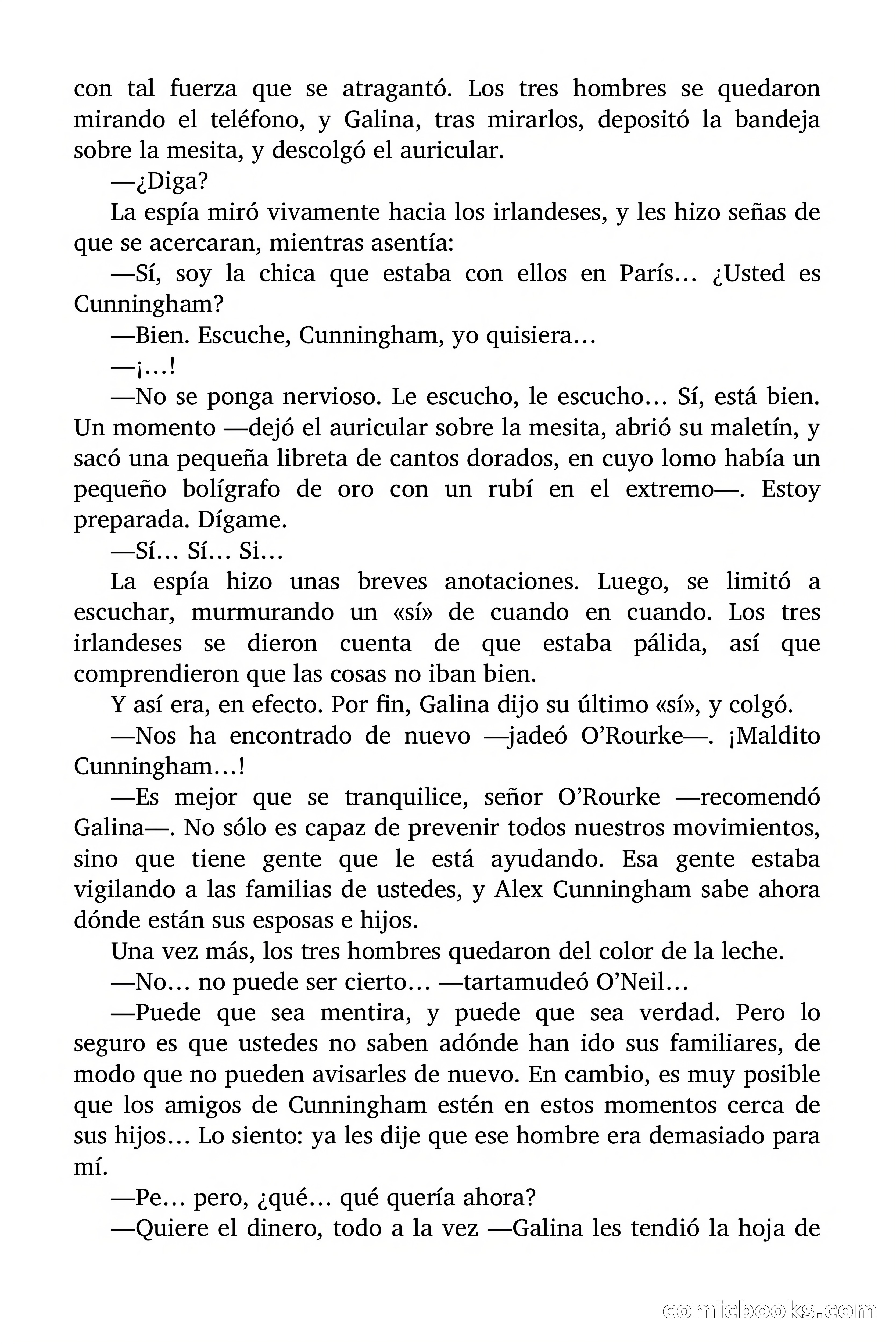 El hombre que ya murió — page 56 of 92