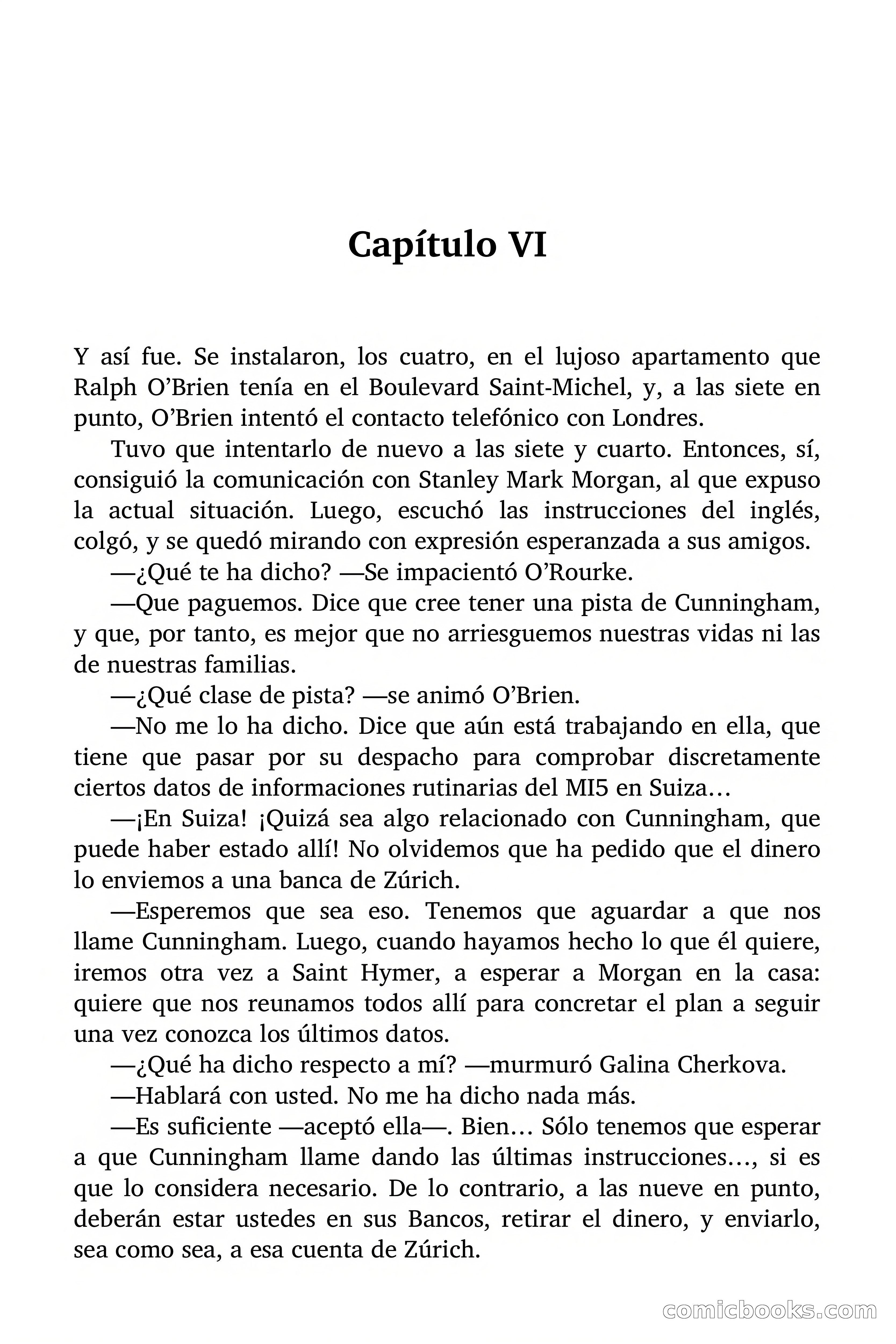 El hombre que ya murió — page 59 of 92