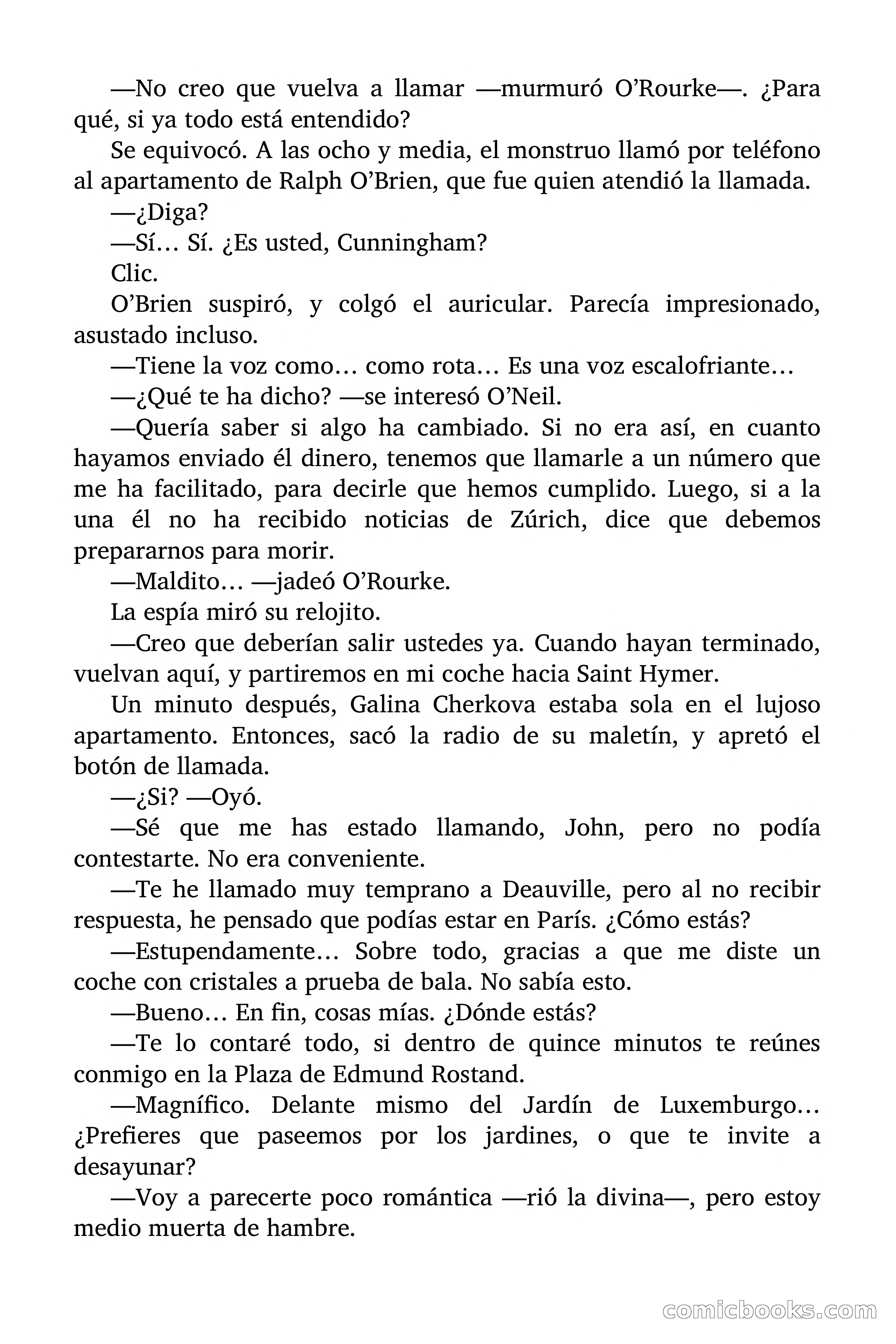 El hombre que ya murió — page 60 of 92