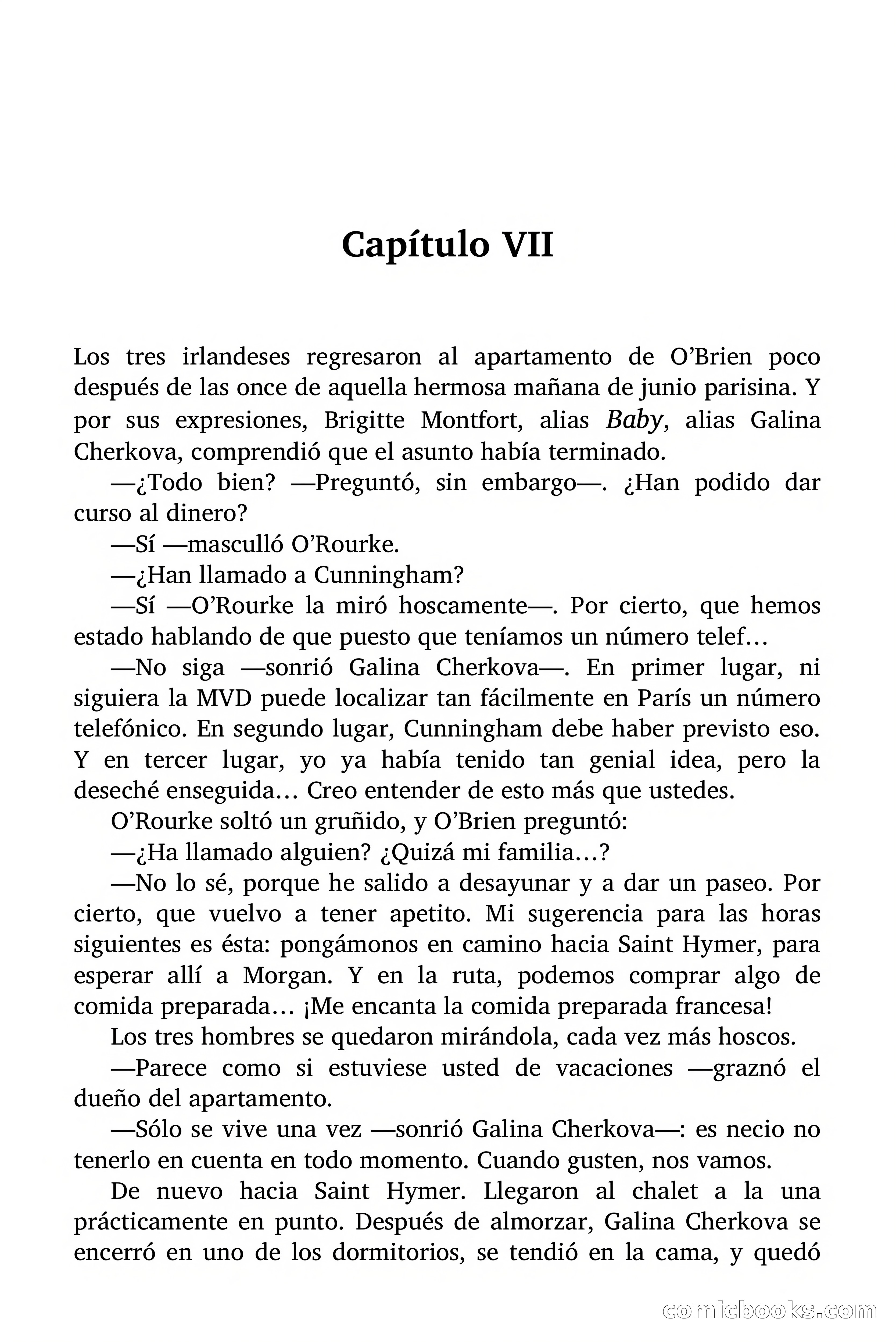 El hombre que ya murió — page 63 of 92