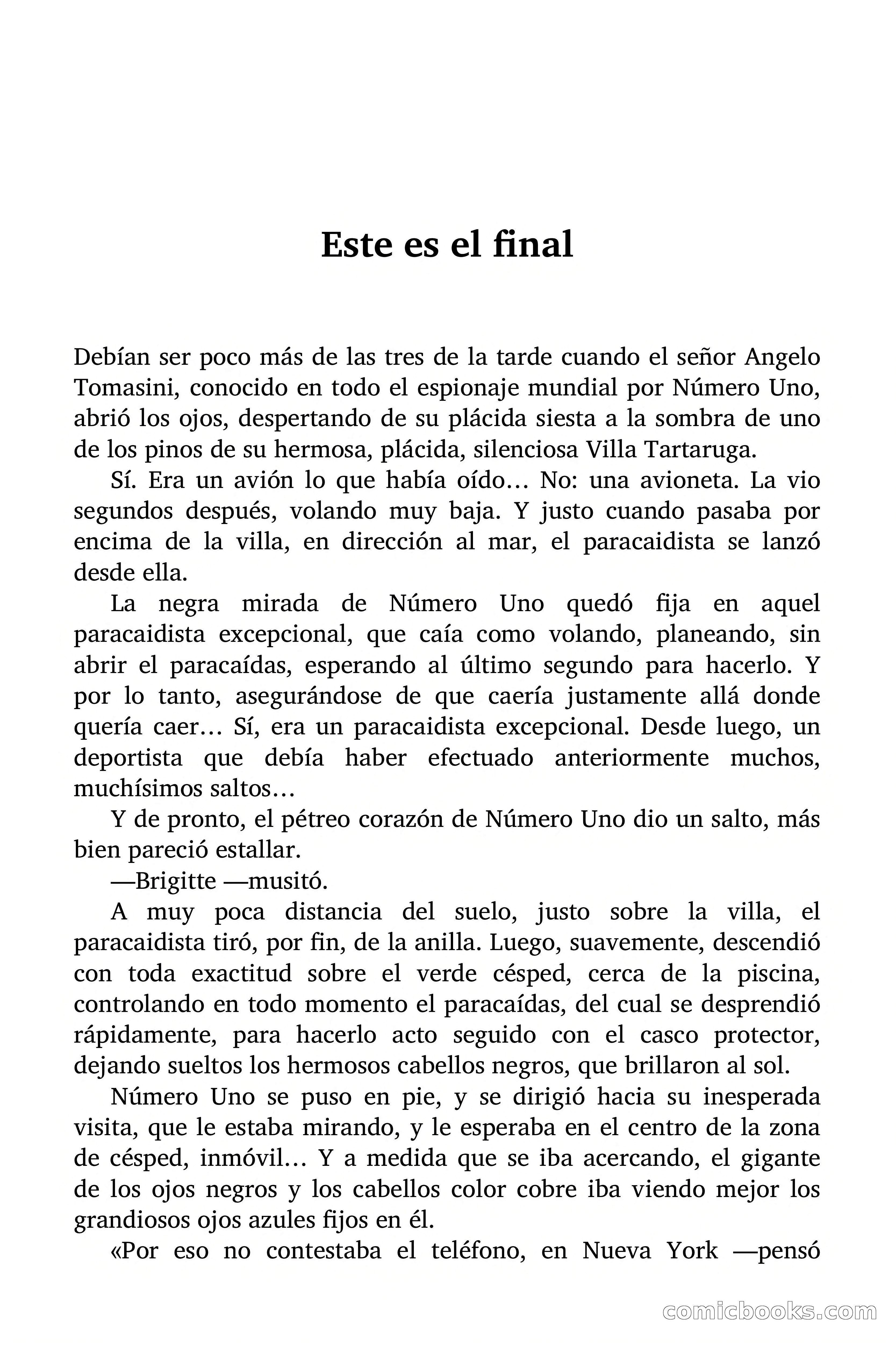El hombre que ya murió — page 88 of 92