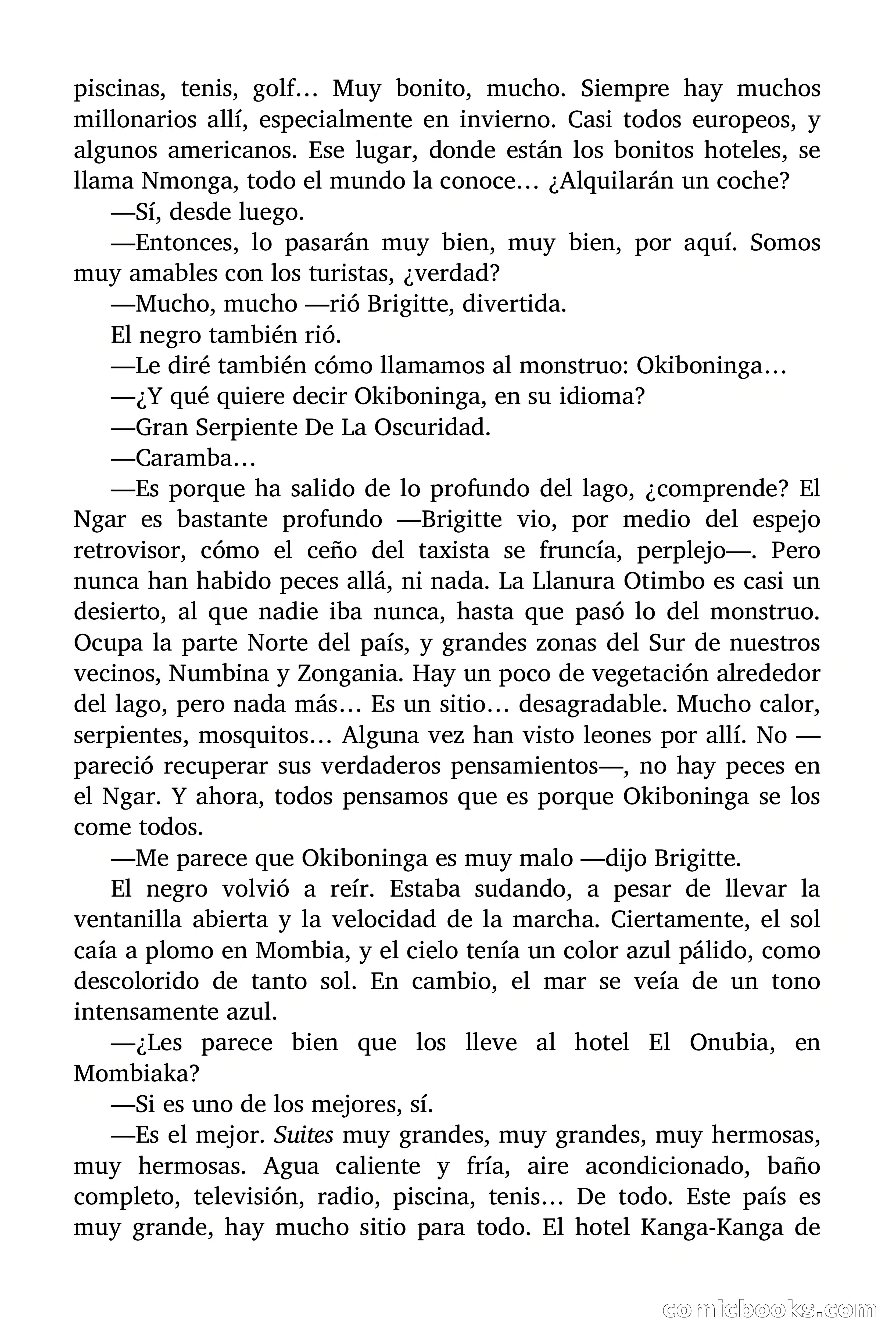 El monstruo del lago Ngar — page 18 of 89