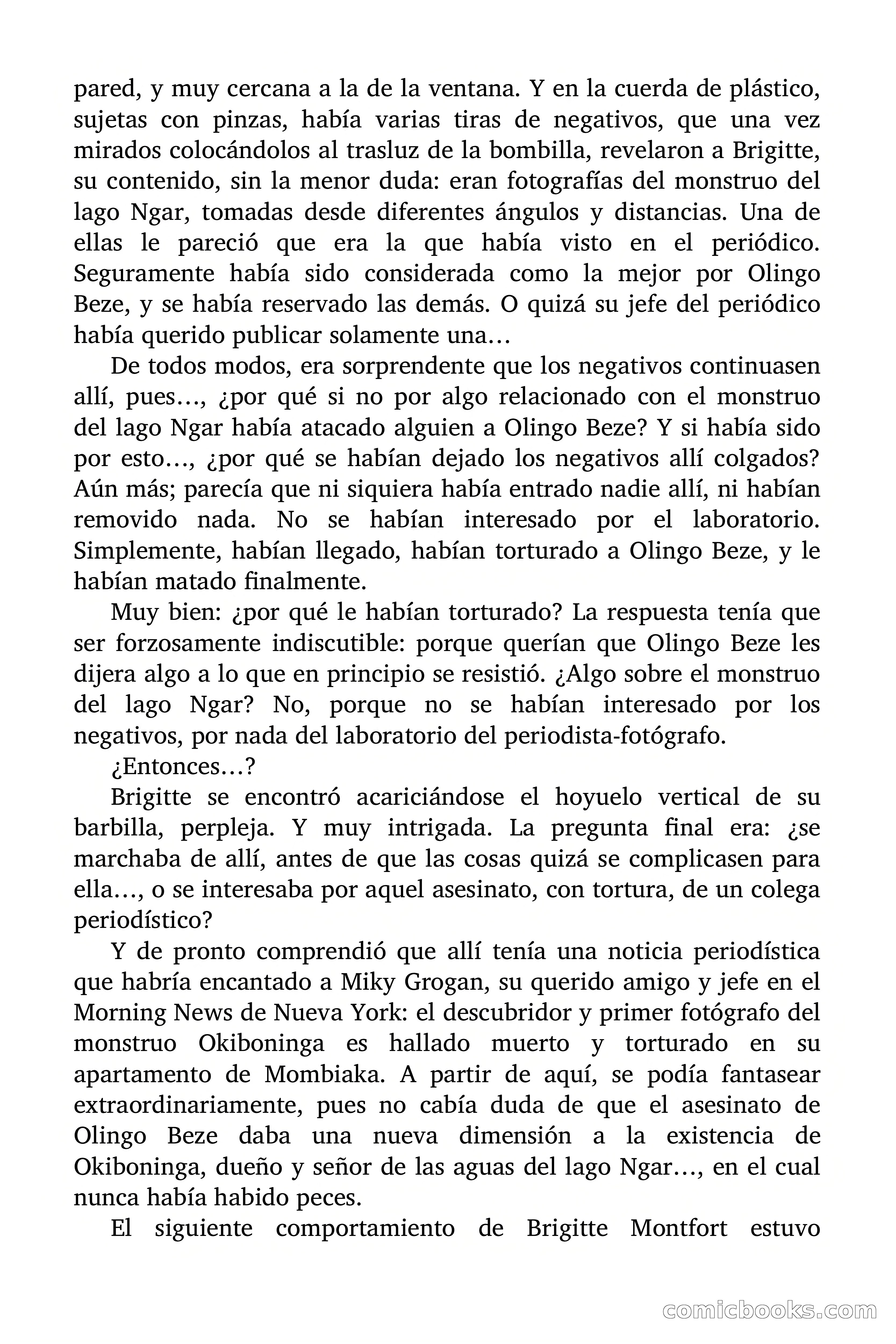 El monstruo del lago Ngar — page 25 of 89
