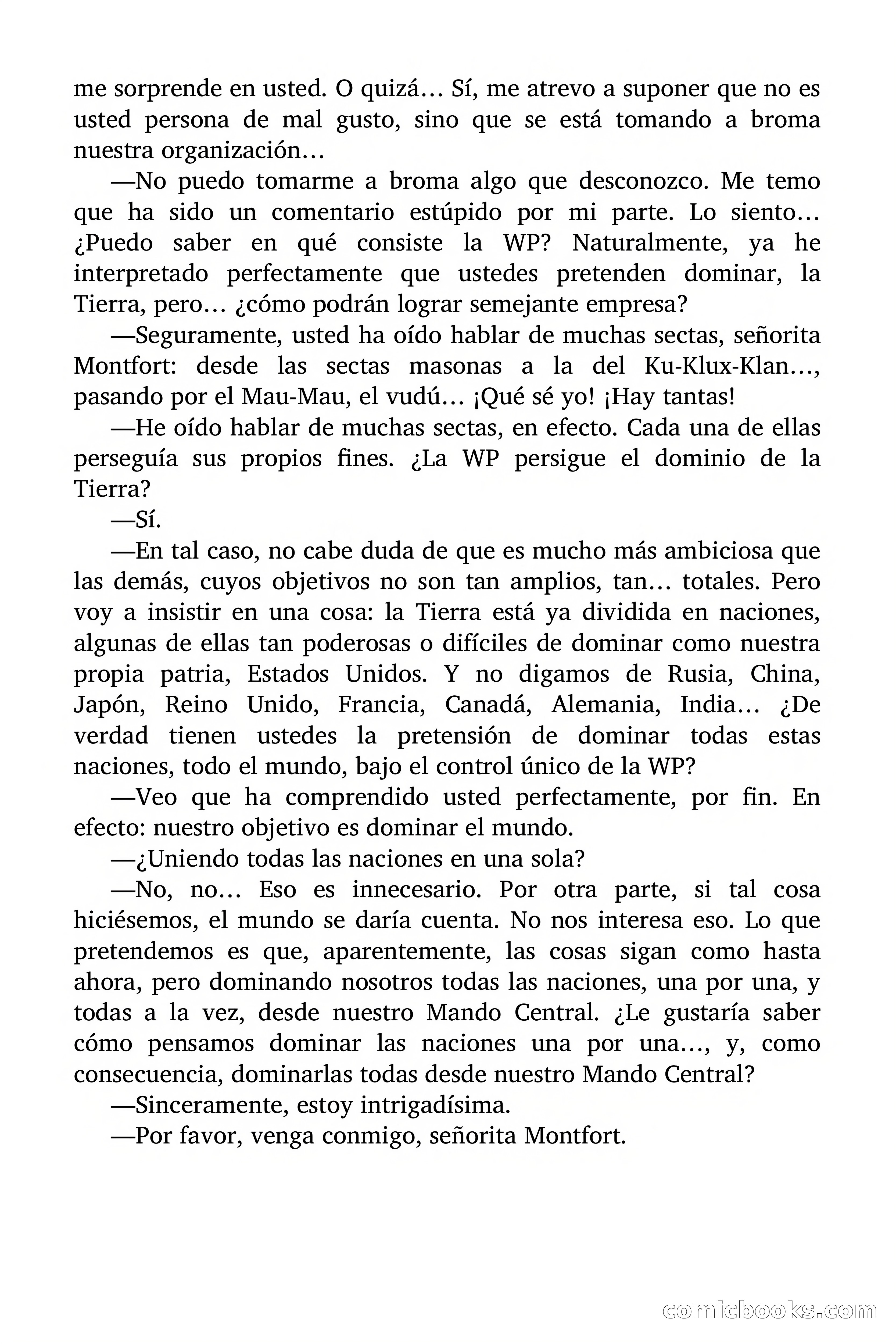 Nuestro hombre de mañana — page 66 of 88