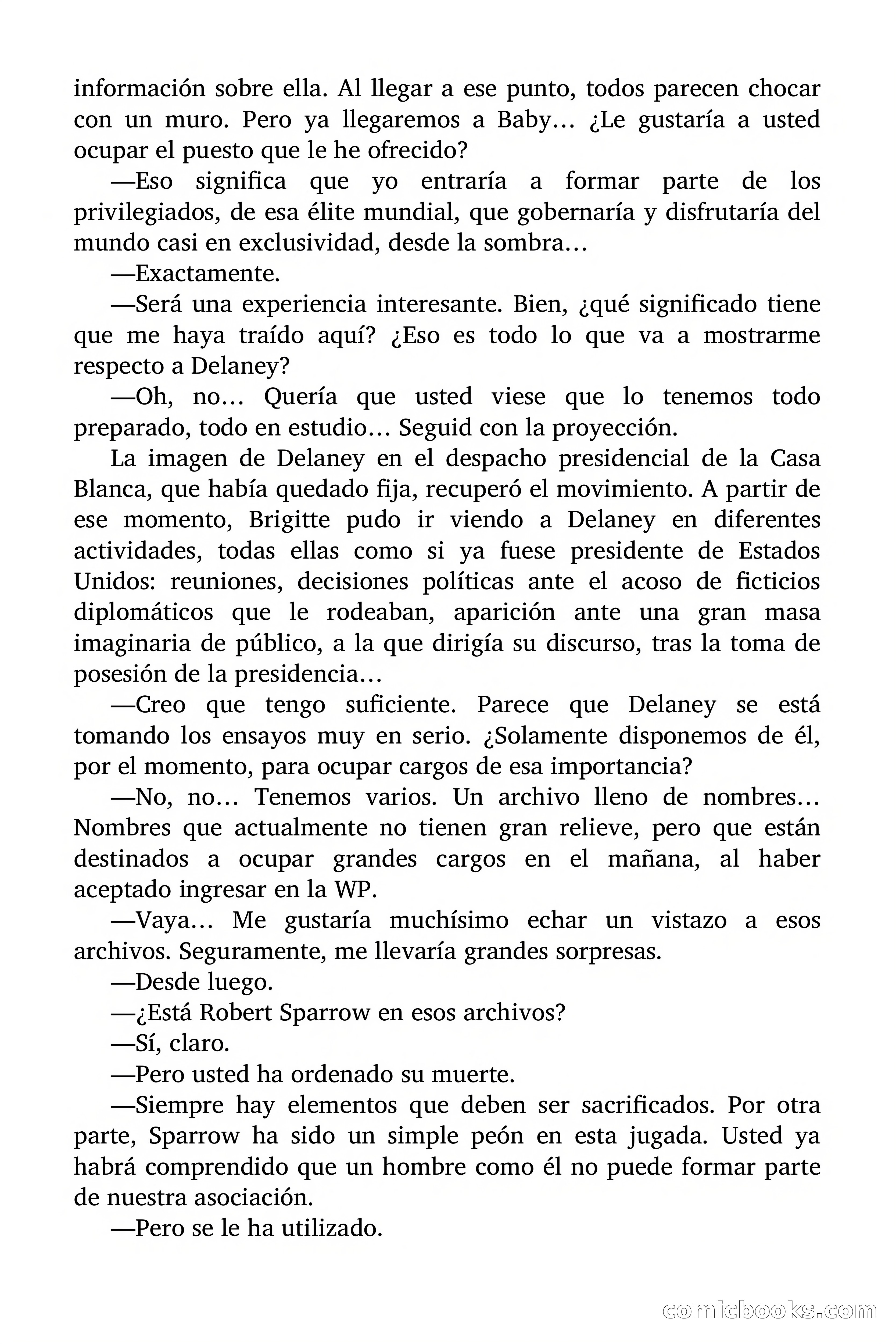 Nuestro hombre de mañana — page 71 of 88