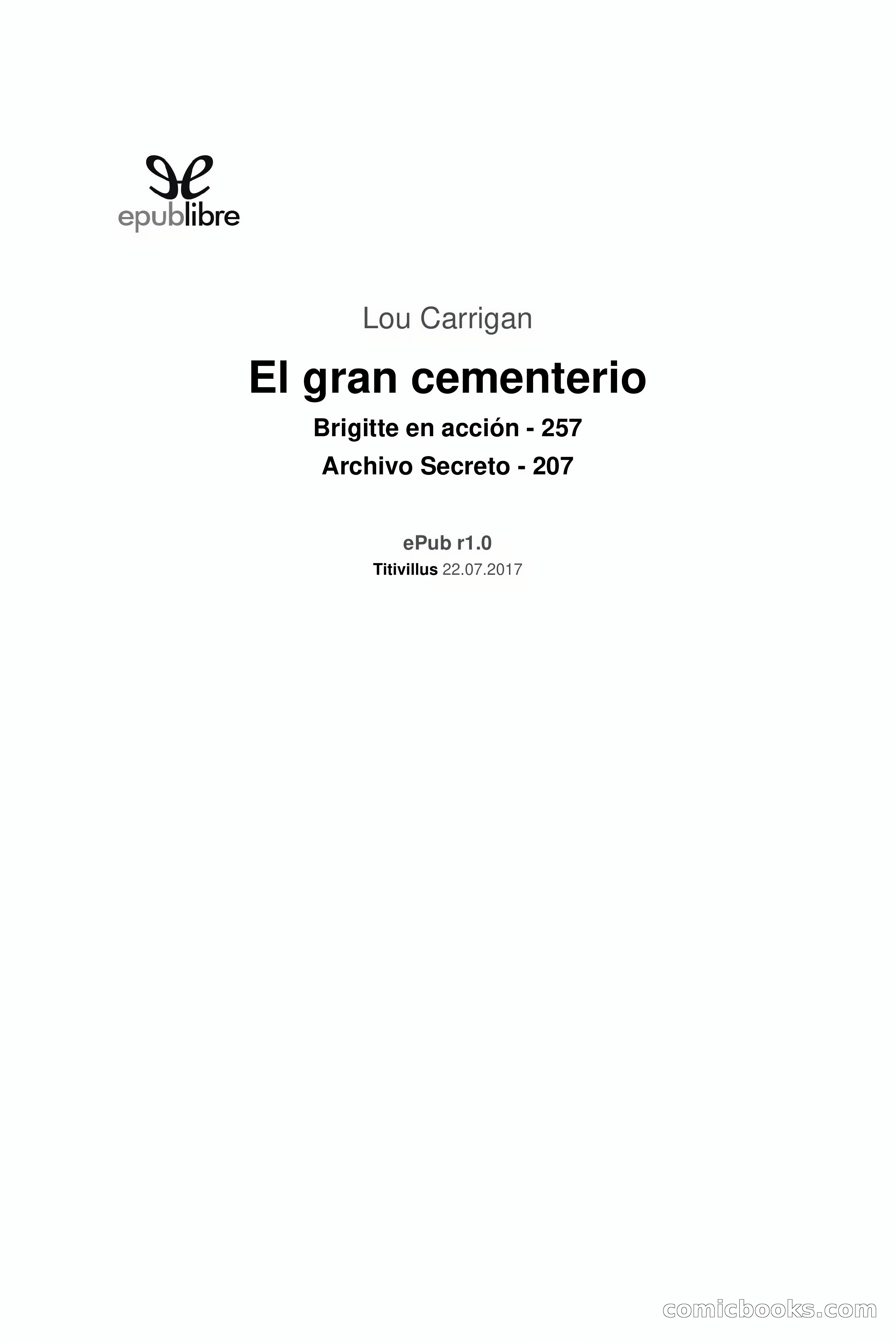 El gran cementerio — page 3 of 89