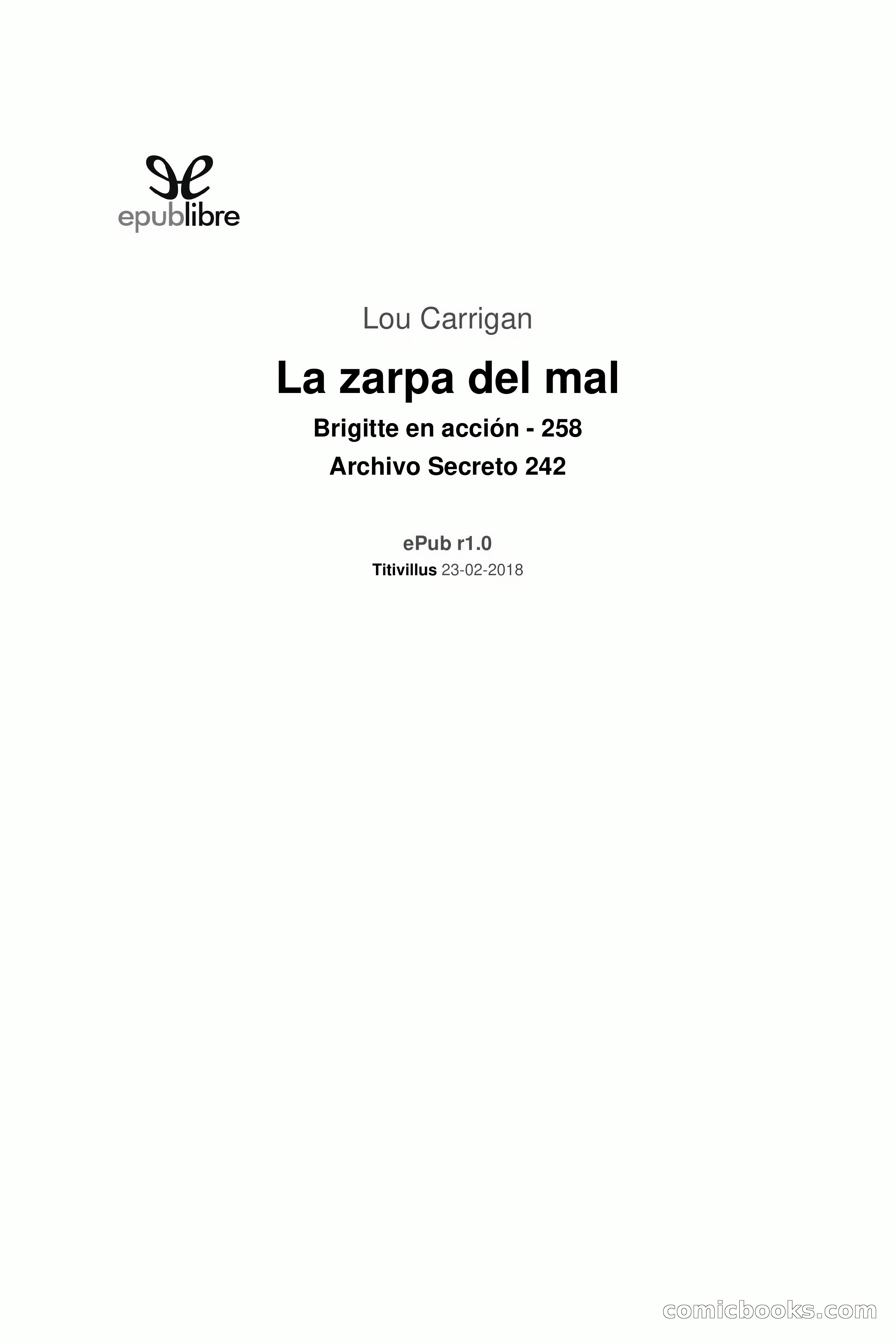 La zarpa del mal — page 3 of 85