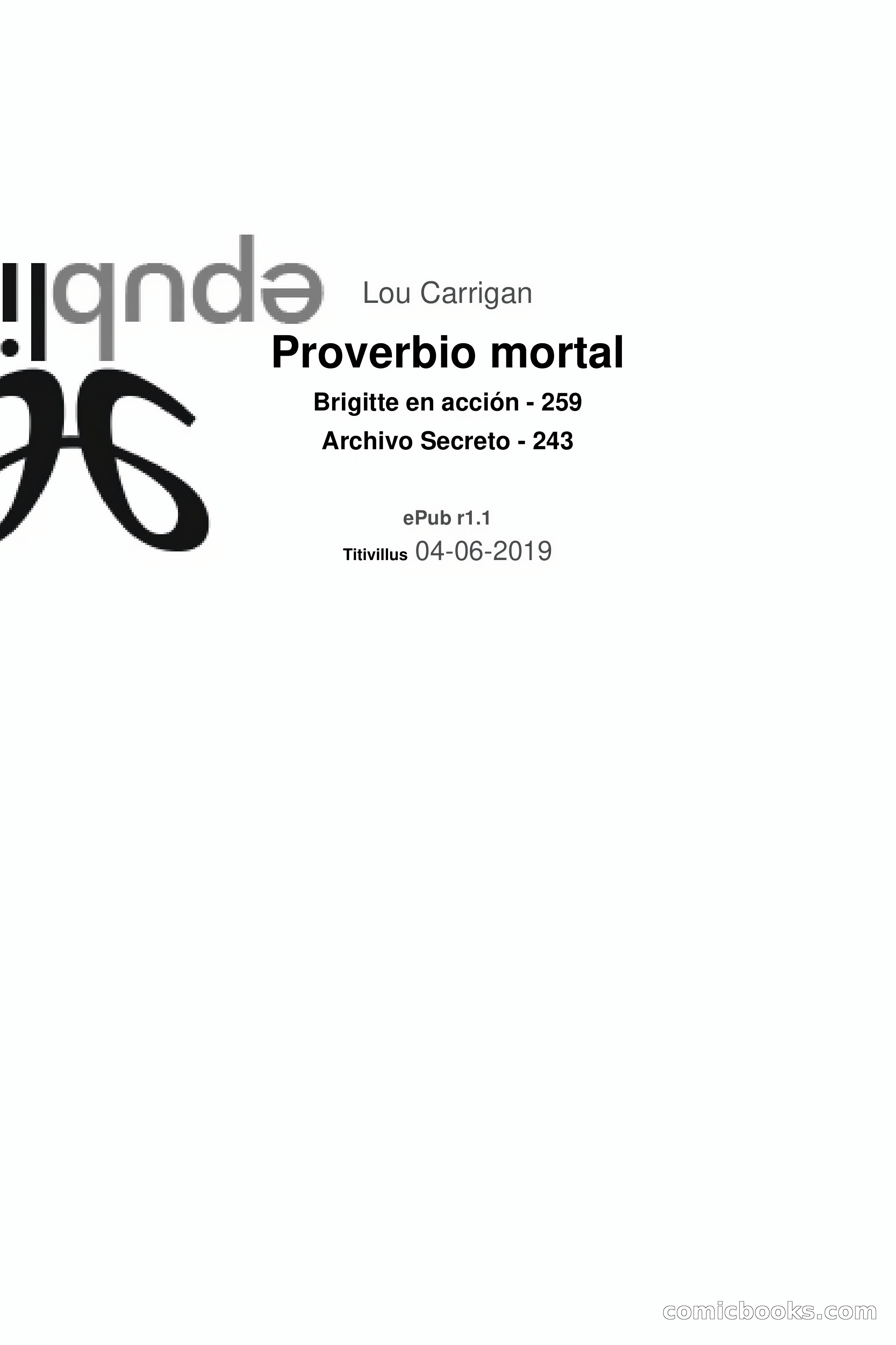 Proverbio mortal — page 3 of 91