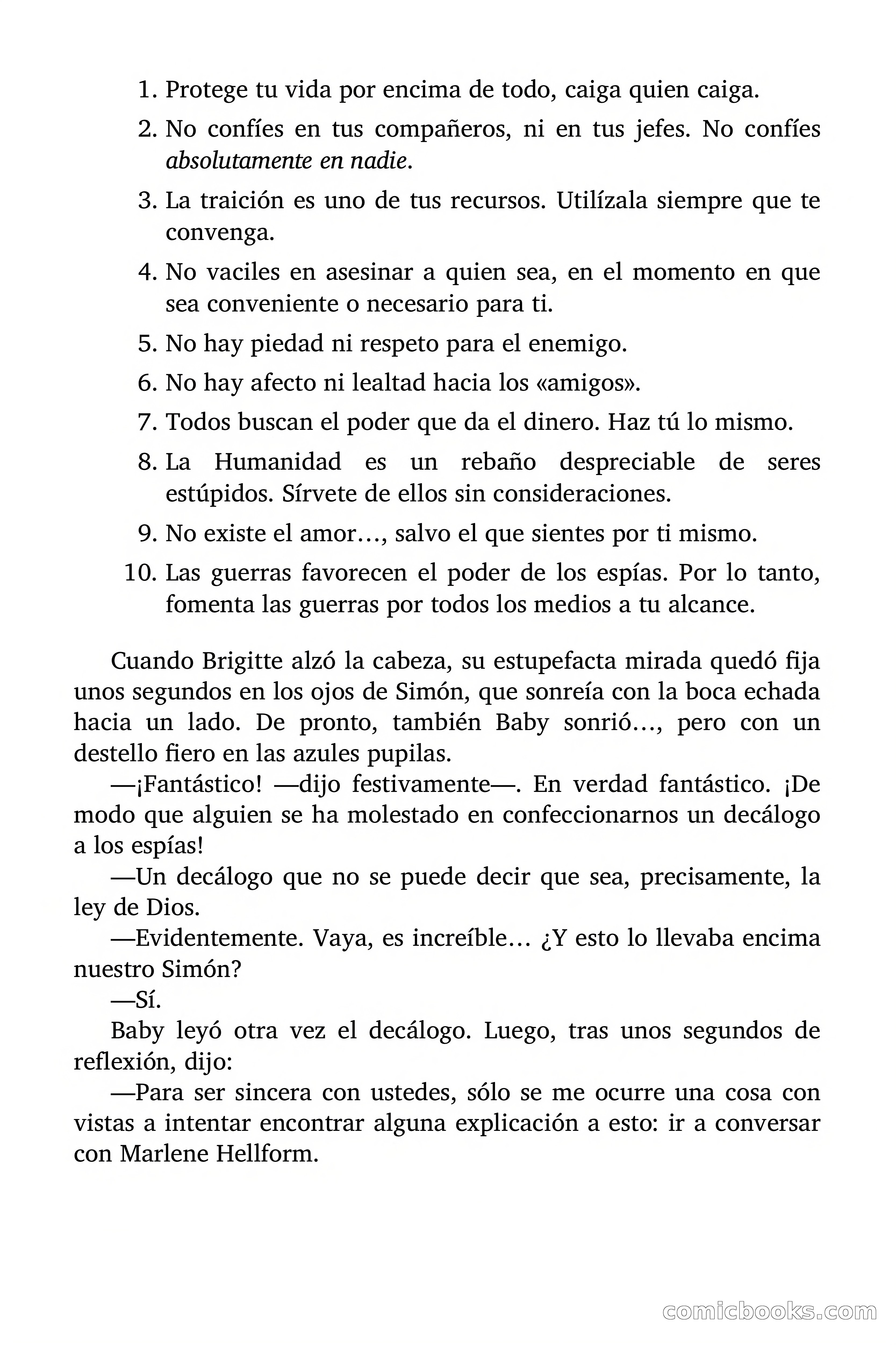 El decálogo del espía — page 15 of 93