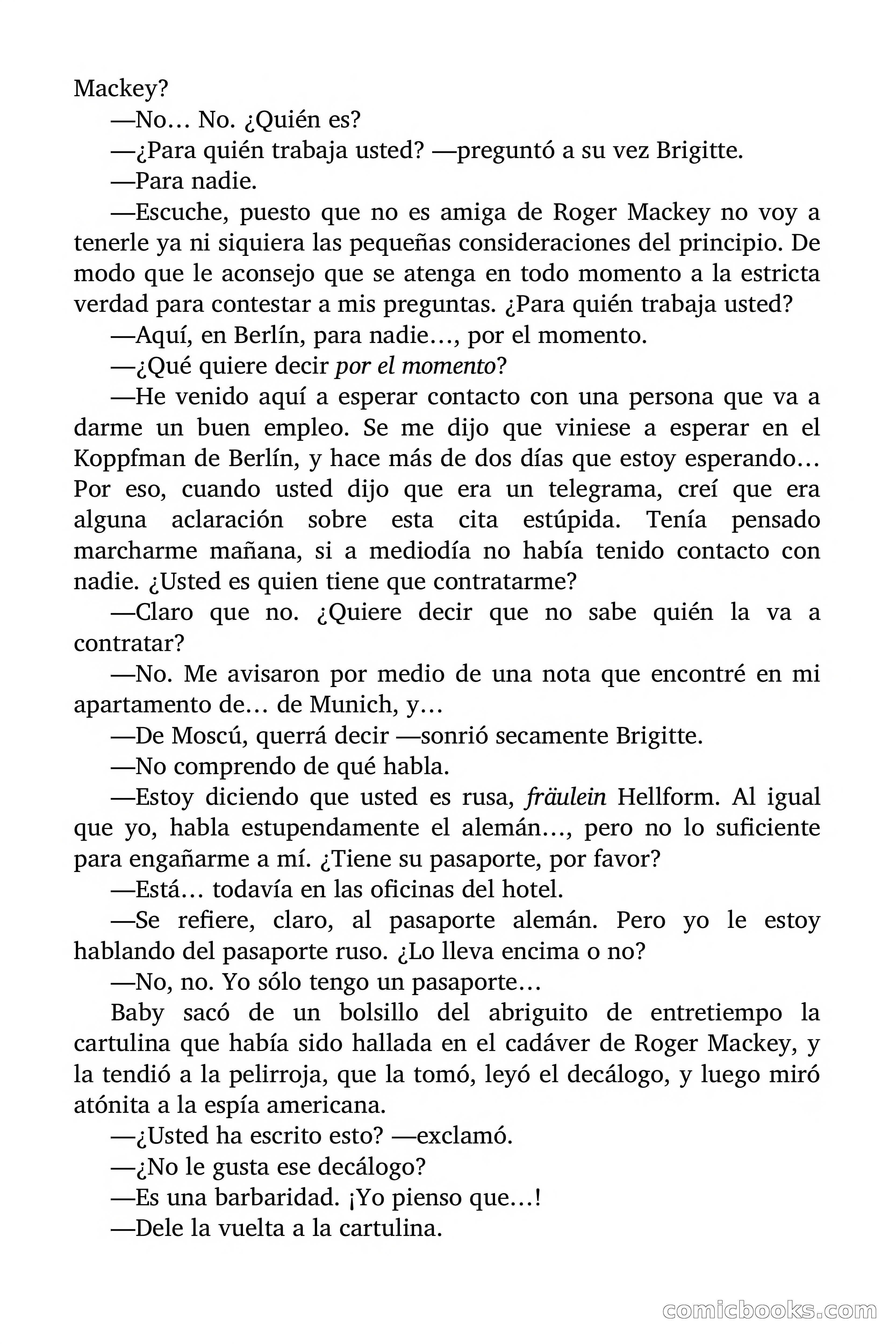 El decálogo del espía — page 18 of 93