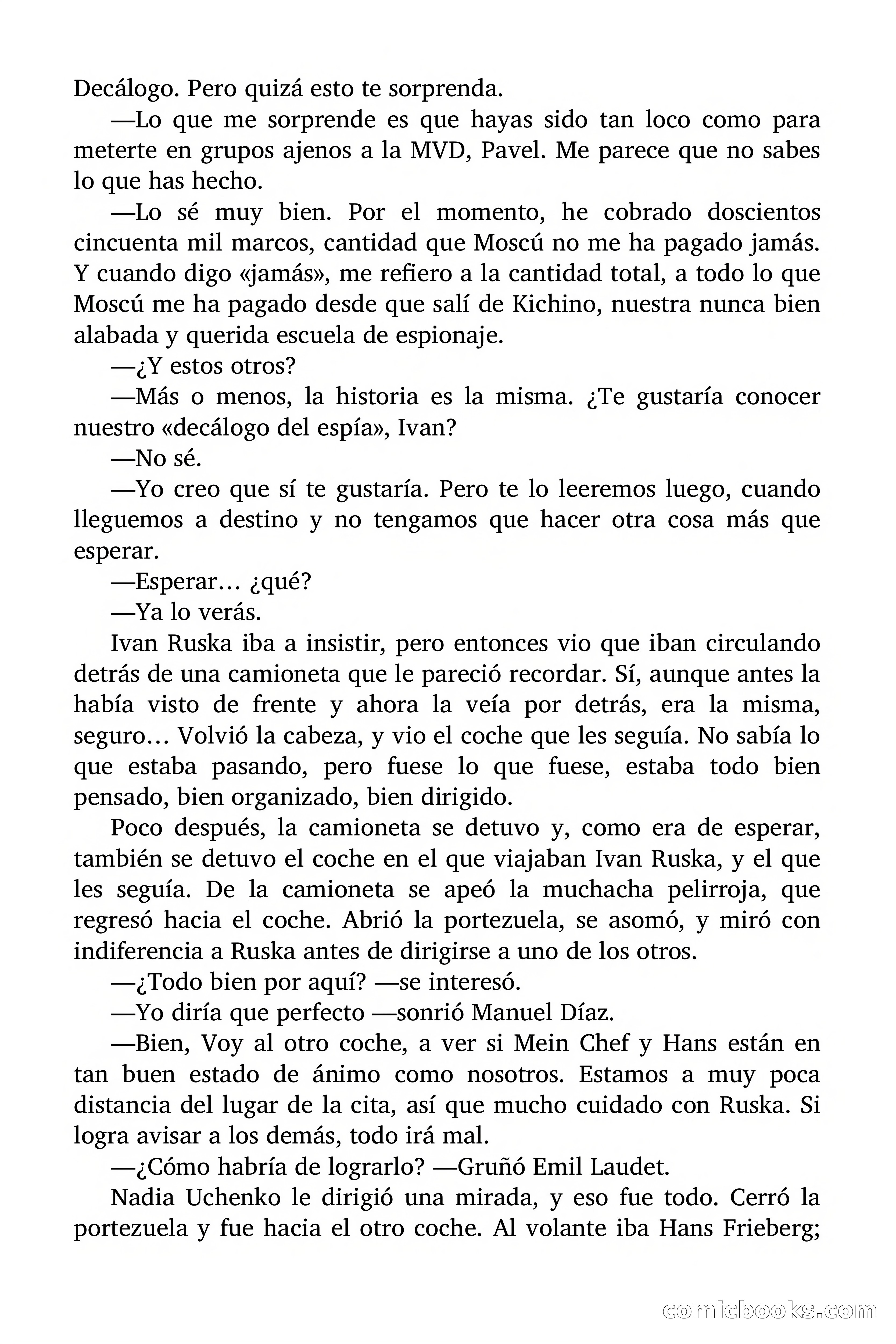 El decálogo del espía — page 67 of 93