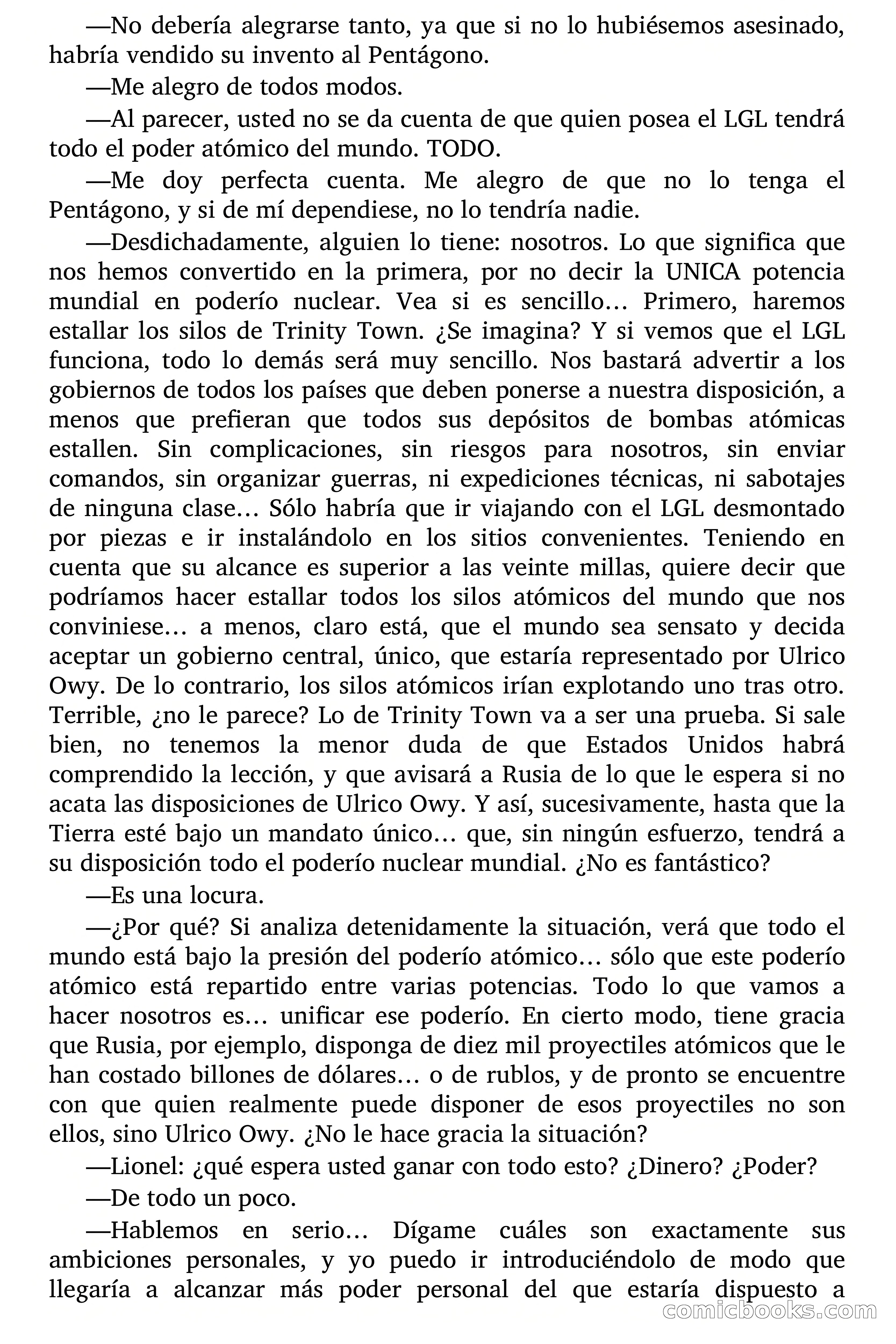 Mil muertes en tu conciencia — page 59 of 83