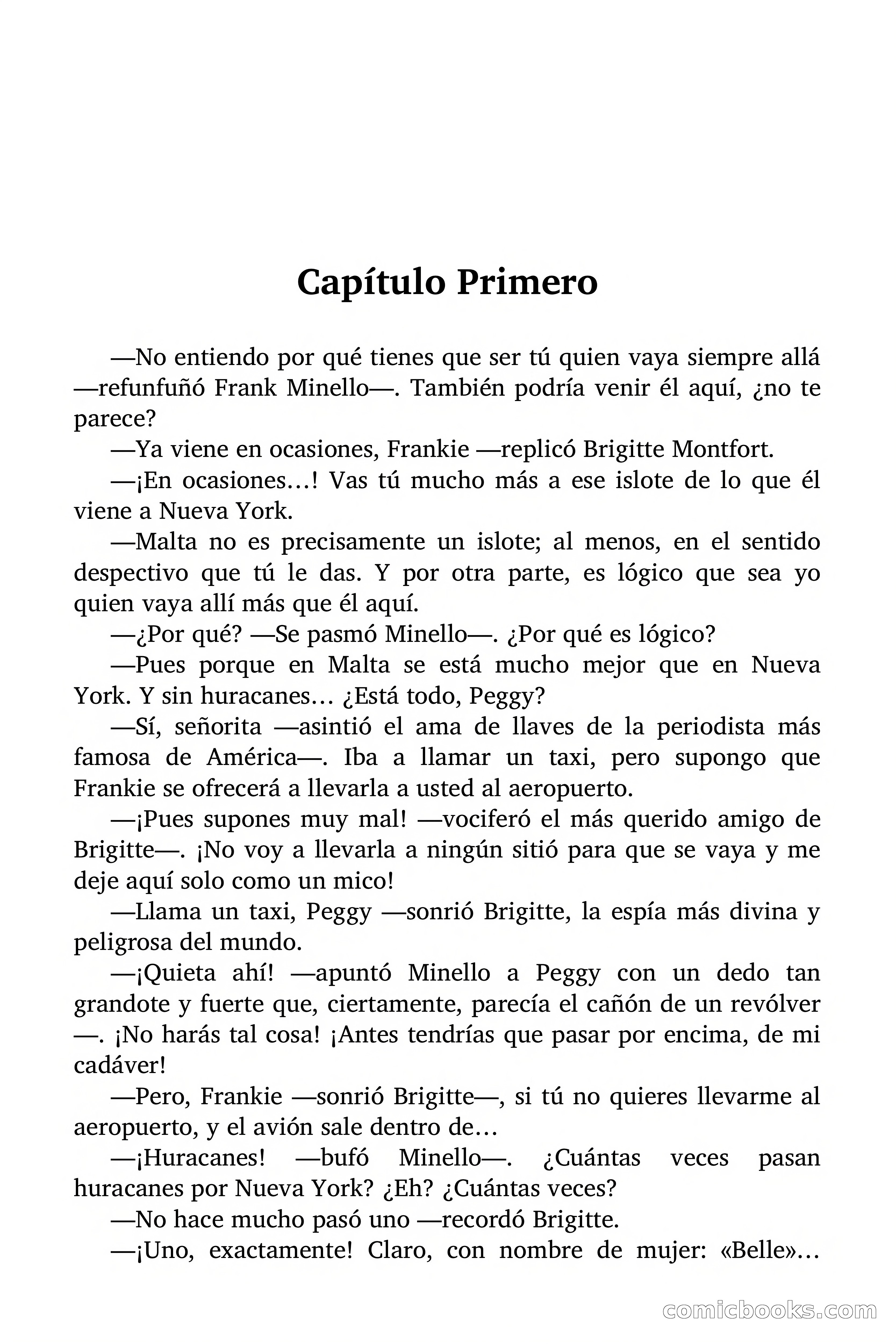 ¿Quiere usted ser espía? (Would You Like to Be a Spy?) — page 7 of 90