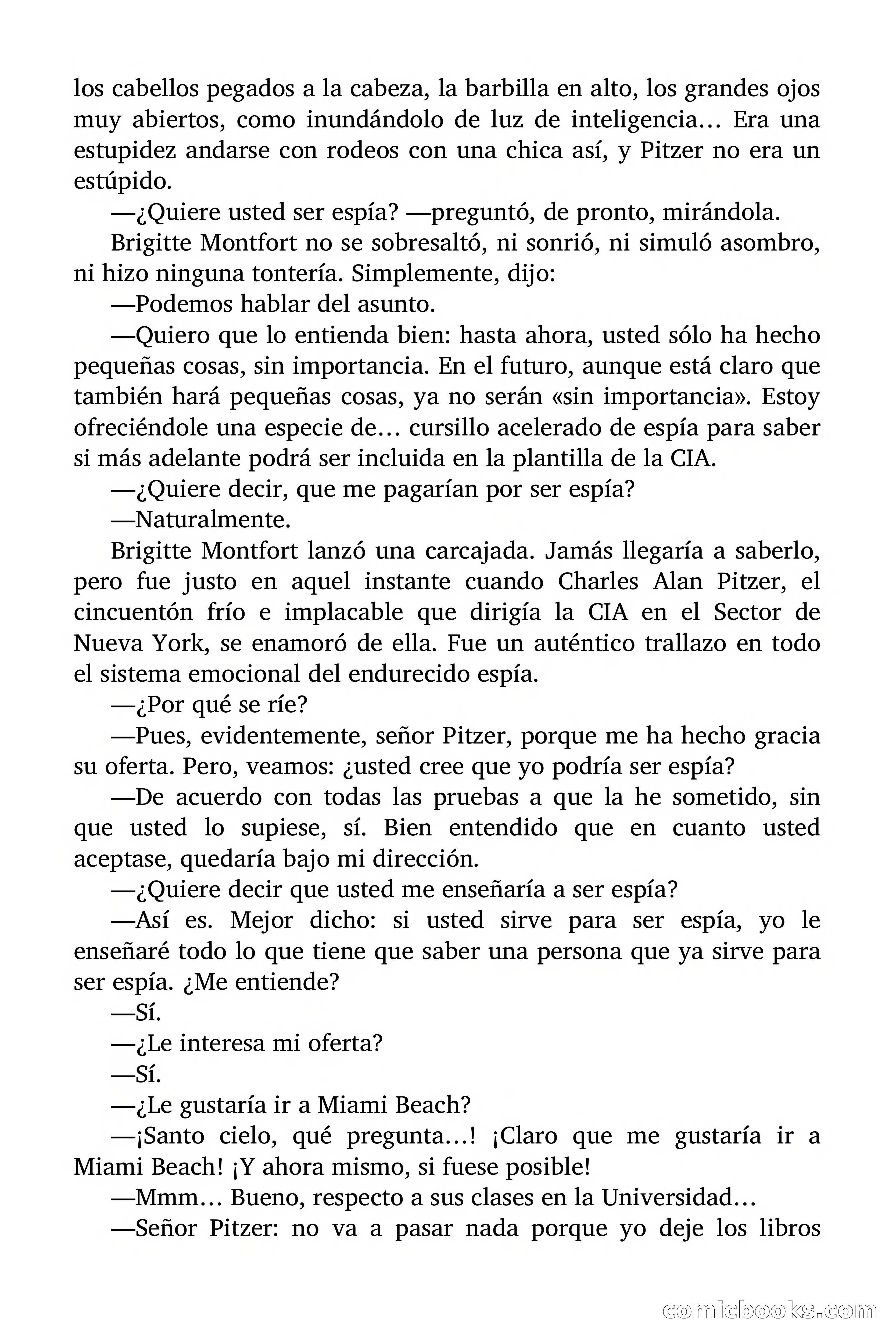 ¿Quiere usted ser espía? (Would You Like to Be a Spy?) — page 31 of 90
