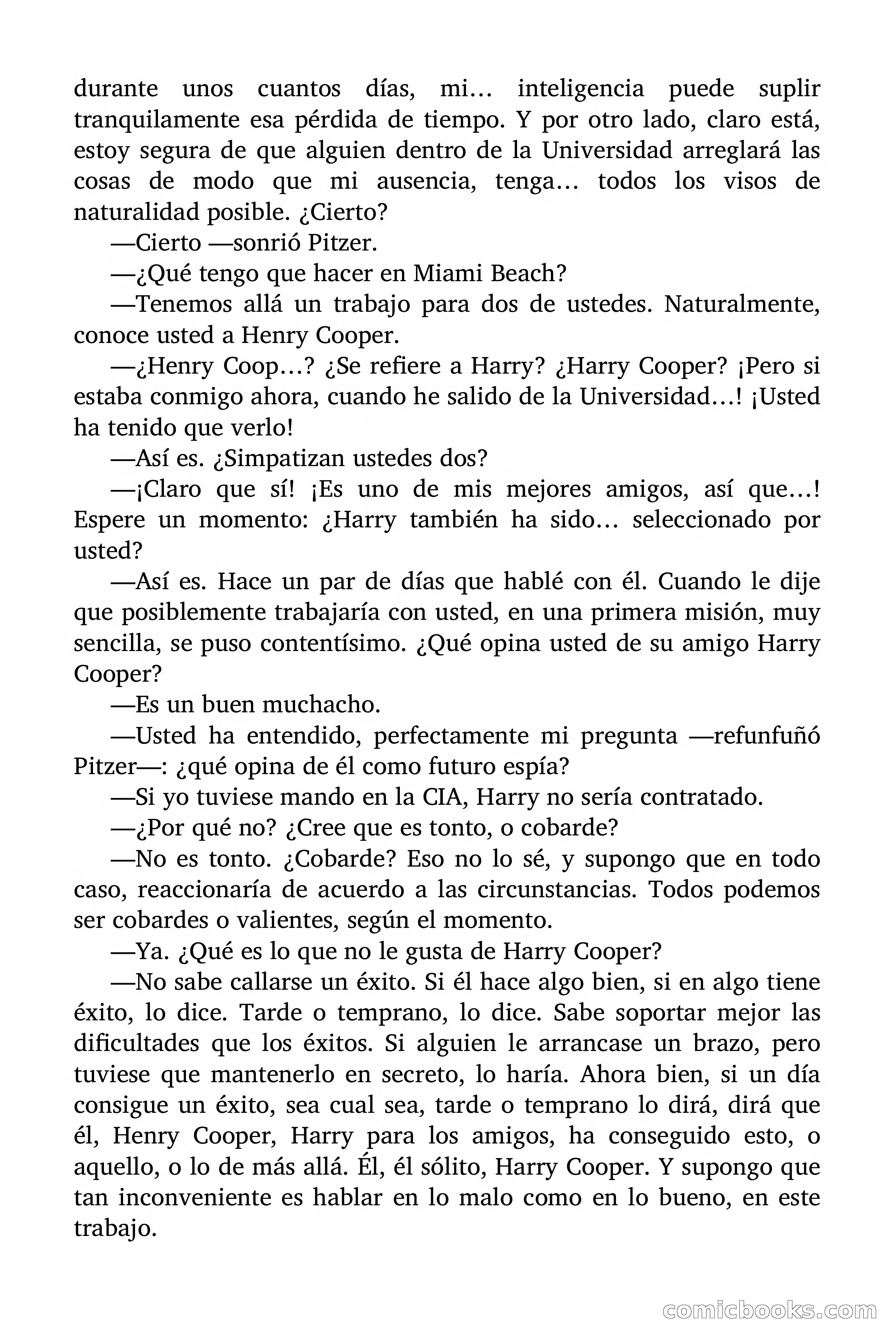 ¿Quiere usted ser espía? (Would You Like to Be a Spy?) — page 32 of 90
