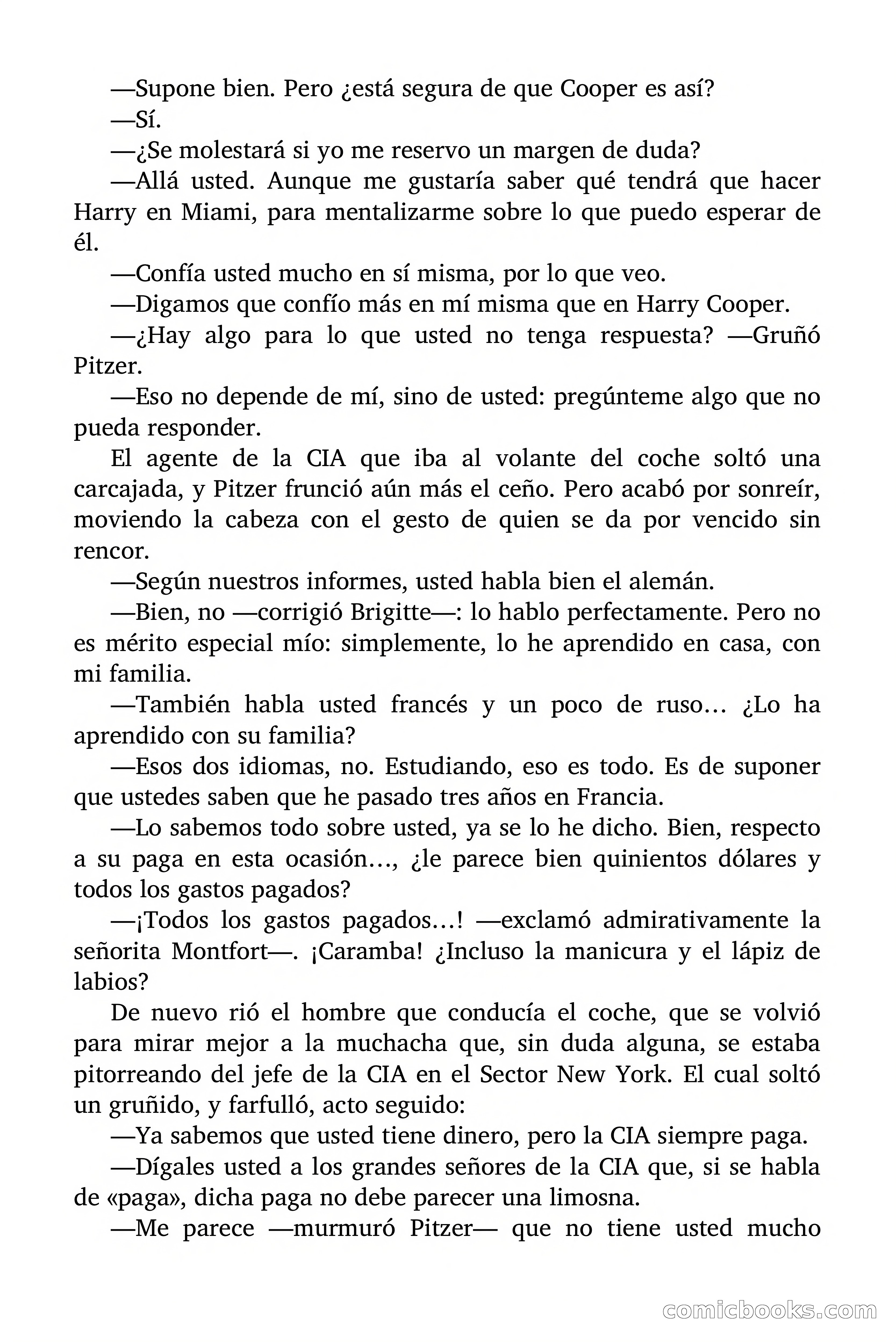 ¿Quiere usted ser espía? (Would You Like to Be a Spy?) — page 33 of 90