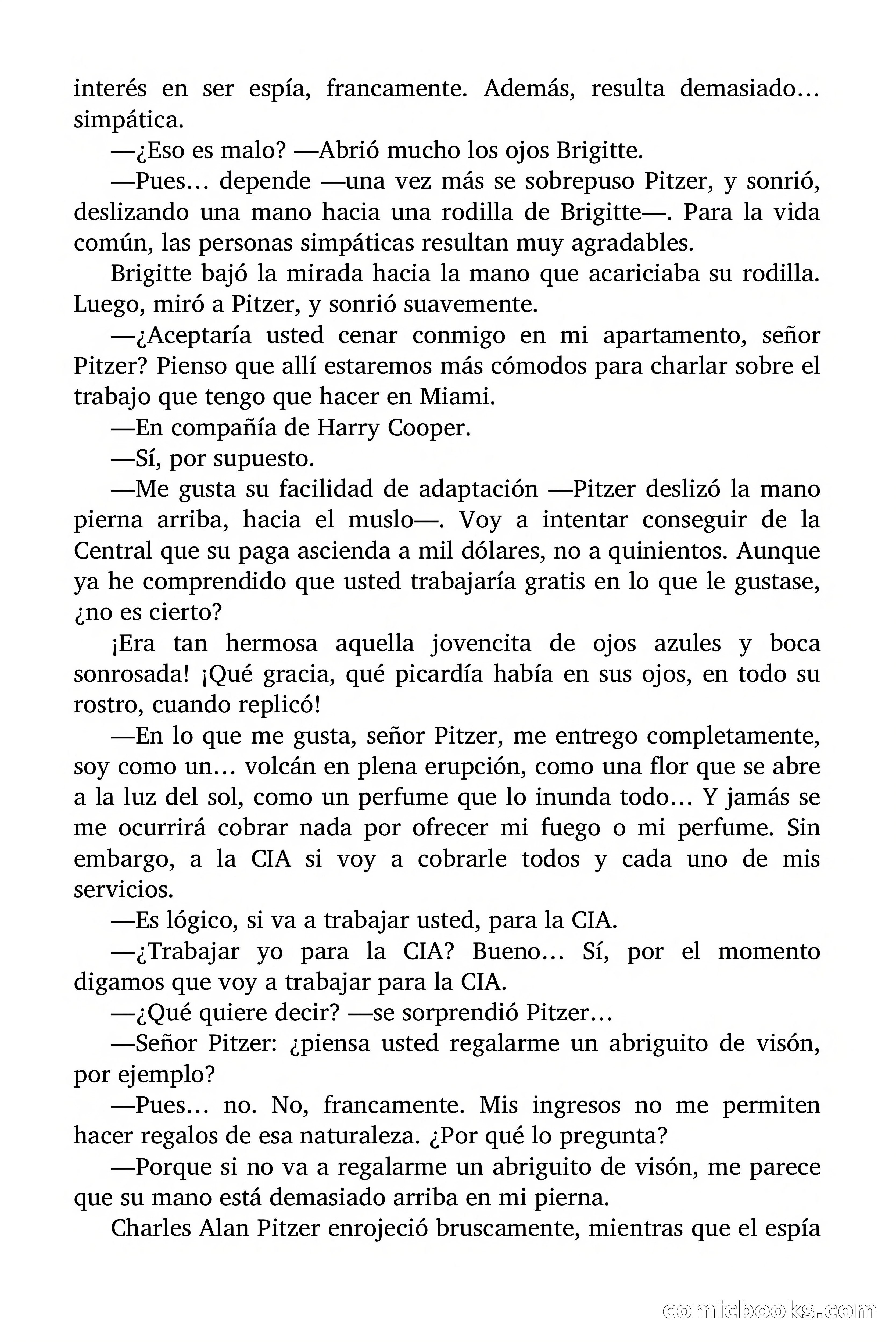 ¿Quiere usted ser espía? (Would You Like to Be a Spy?) — page 34 of 90