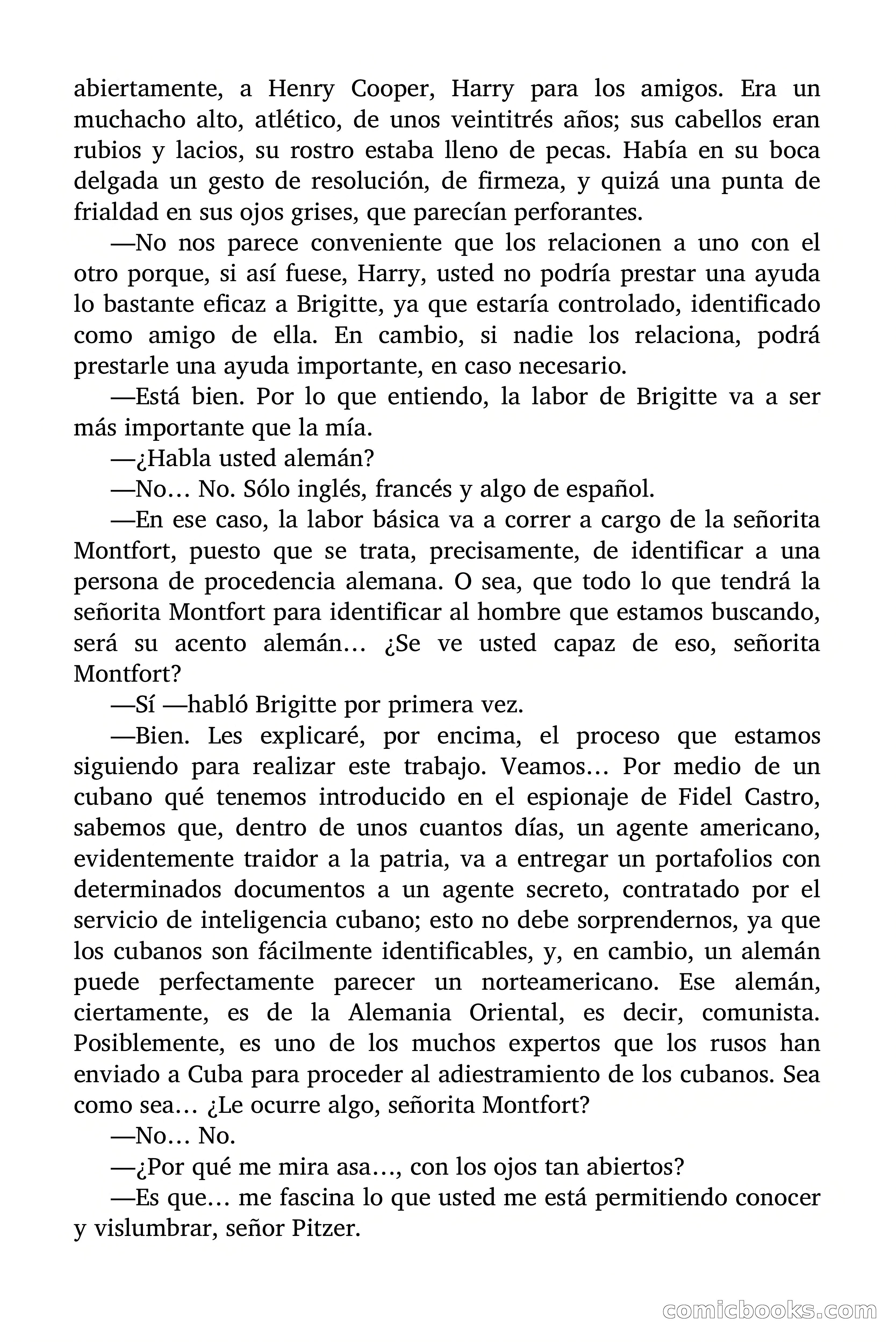 ¿Quiere usted ser espía? (Would You Like to Be a Spy?) — page 42 of 90