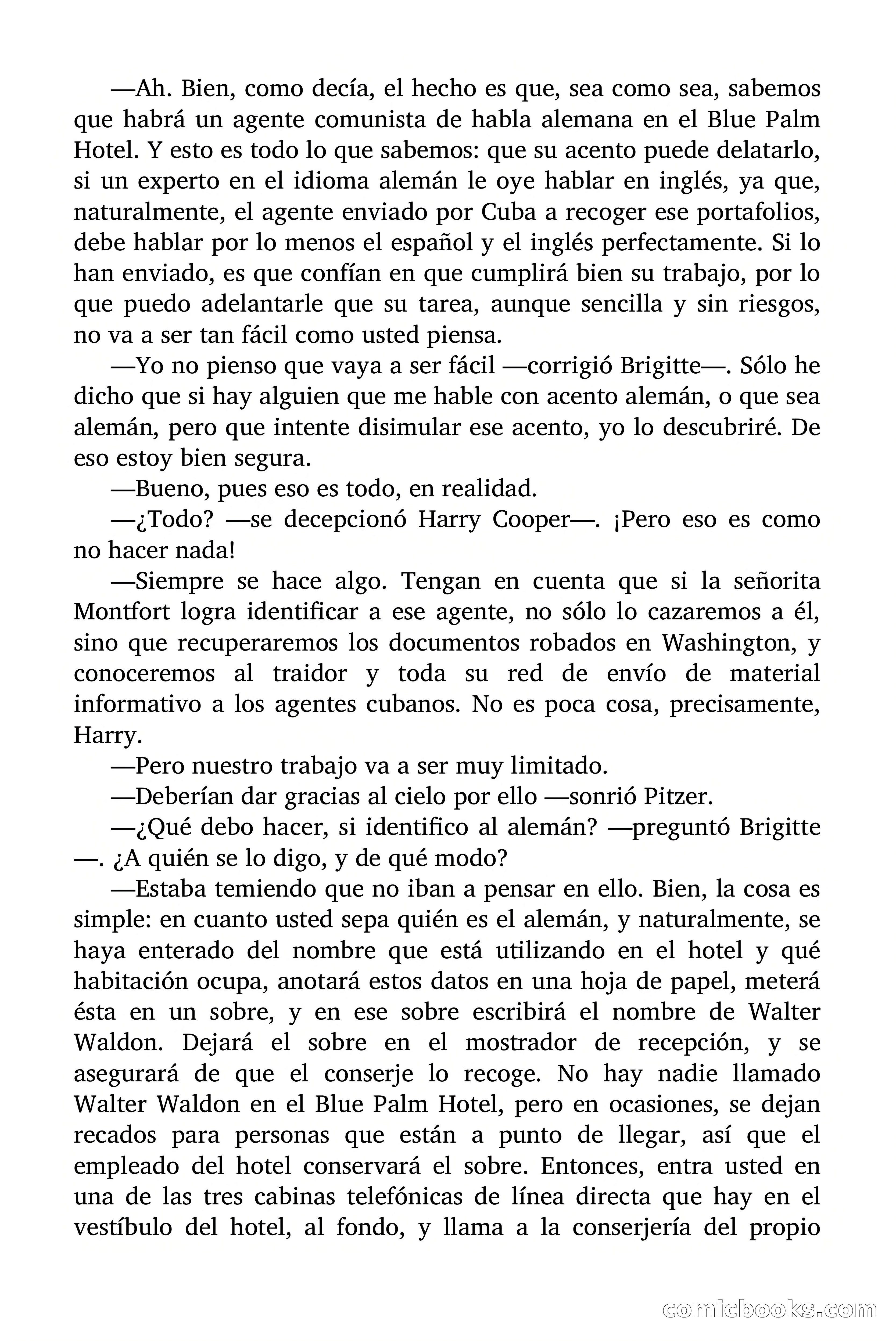 ¿Quiere usted ser espía? (Would You Like to Be a Spy?) — page 43 of 90