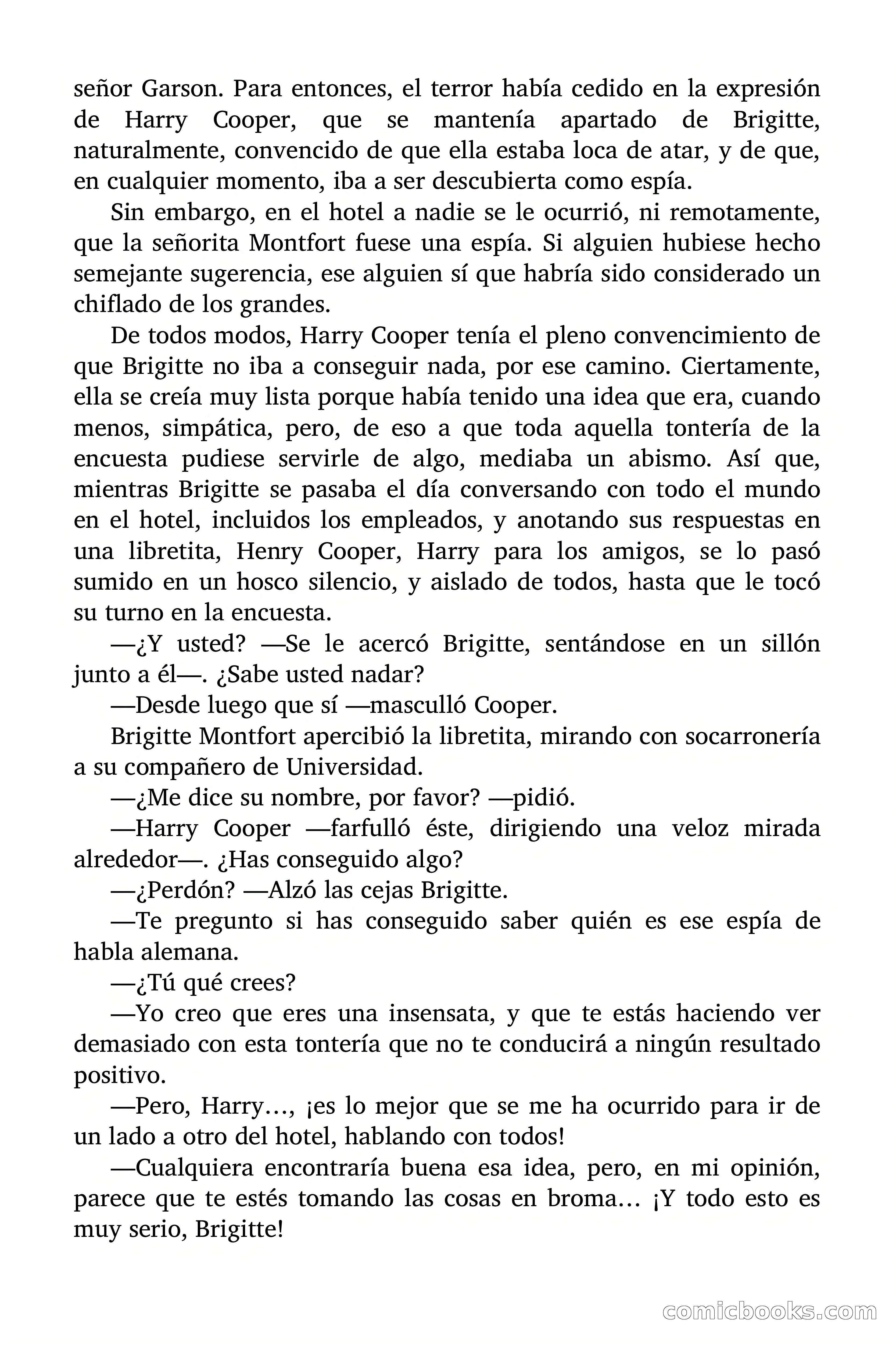 ¿Quiere usted ser espía? (Would You Like to Be a Spy?) — page 57 of 90