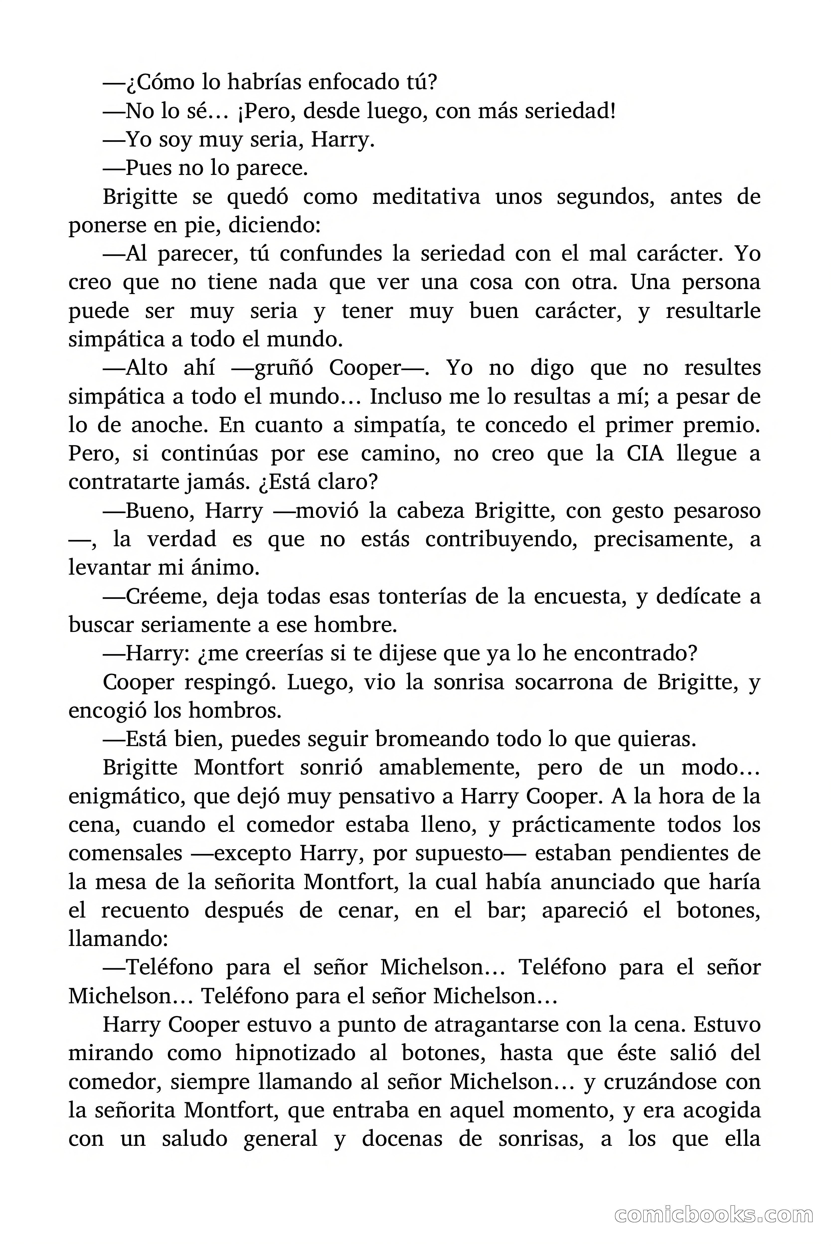 ¿Quiere usted ser espía? (Would You Like to Be a Spy?) — page 58 of 90