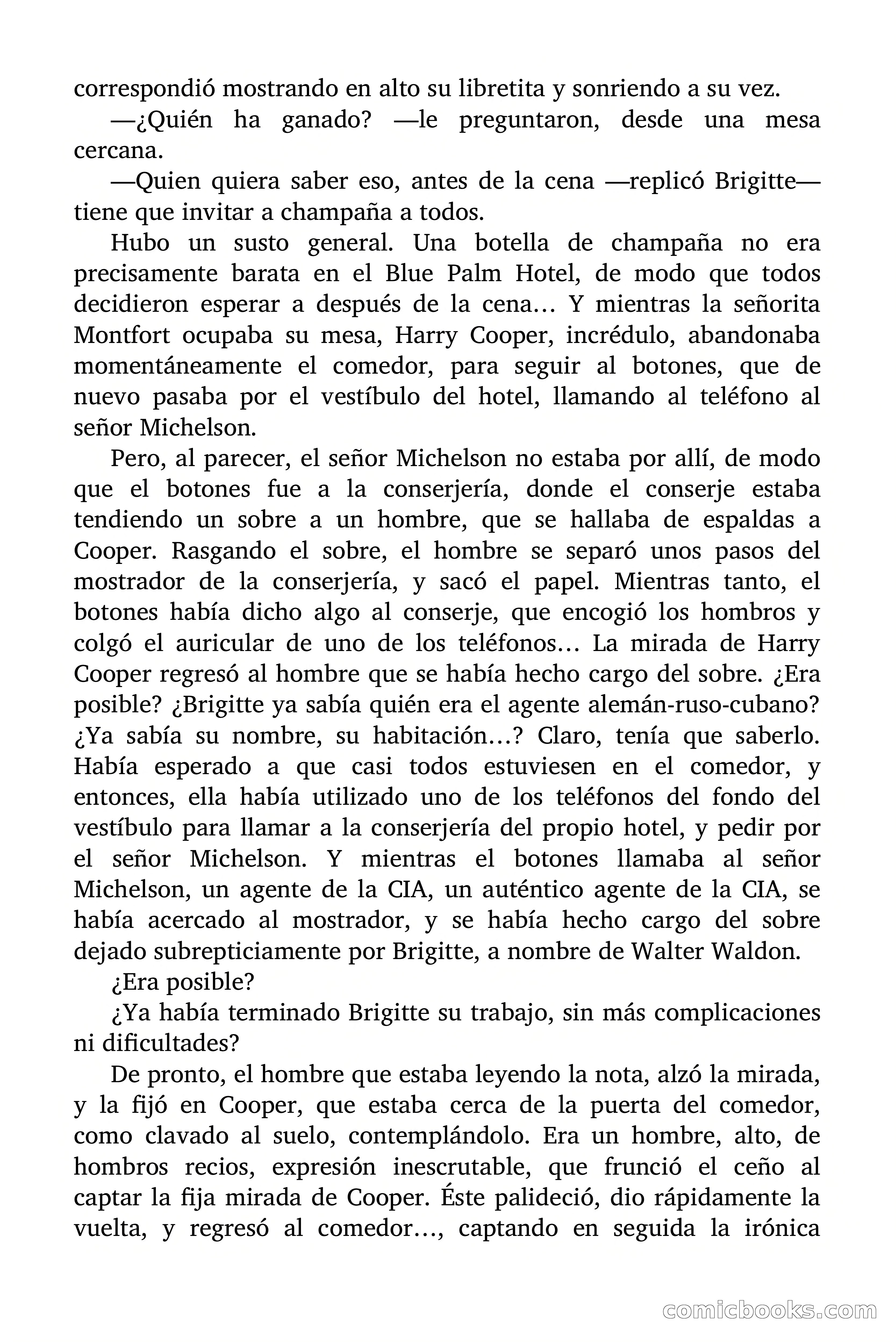 ¿Quiere usted ser espía? (Would You Like to Be a Spy?) — page 59 of 90