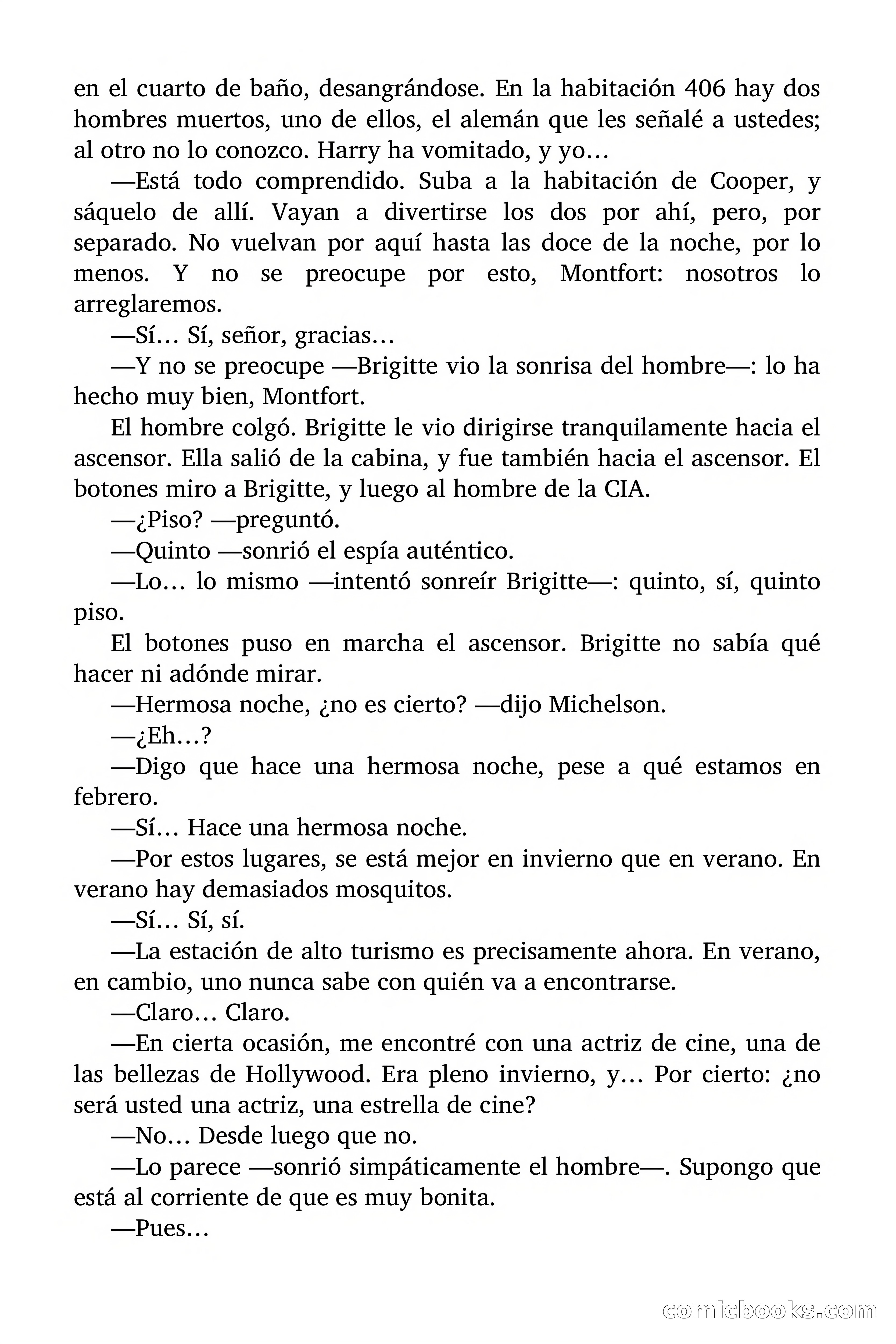 ¿Quiere usted ser espía? (Would You Like to Be a Spy?) — page 69 of 90