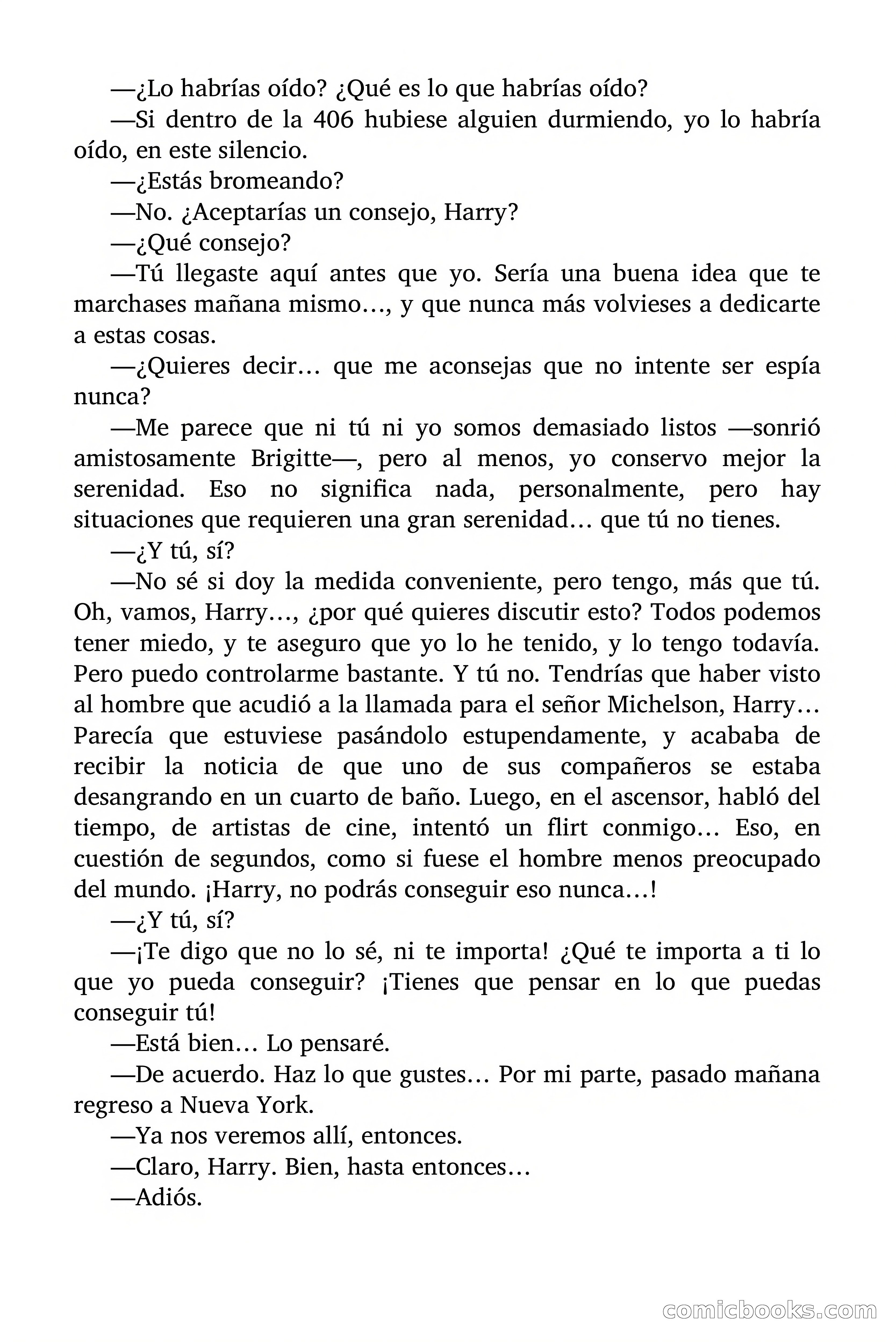¿Quiere usted ser espía? (Would You Like to Be a Spy?) — page 71 of 90