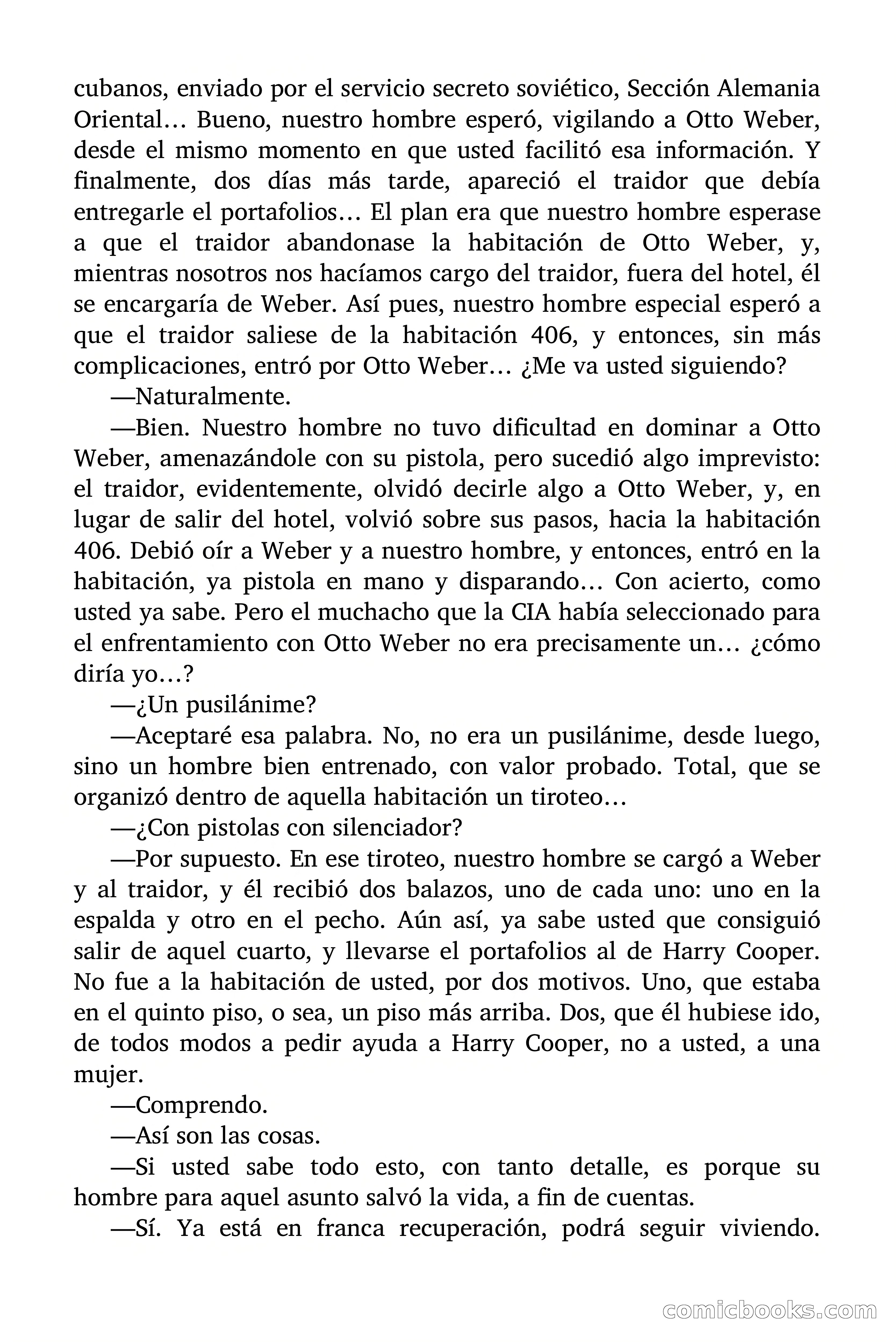 ¿Quiere usted ser espía? (Would You Like to Be a Spy?) — page 73 of 90