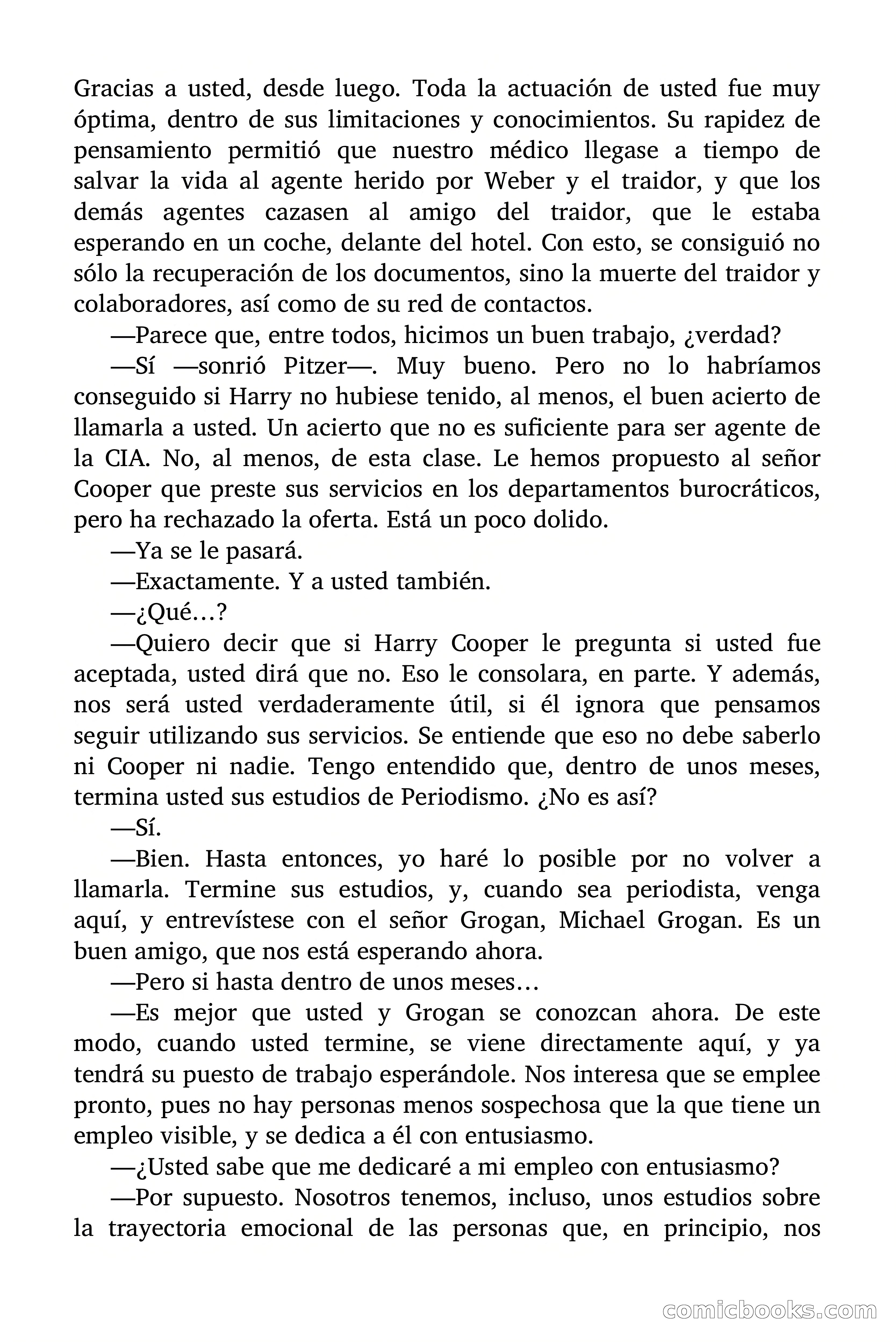 ¿Quiere usted ser espía? (Would You Like to Be a Spy?) — page 74 of 90