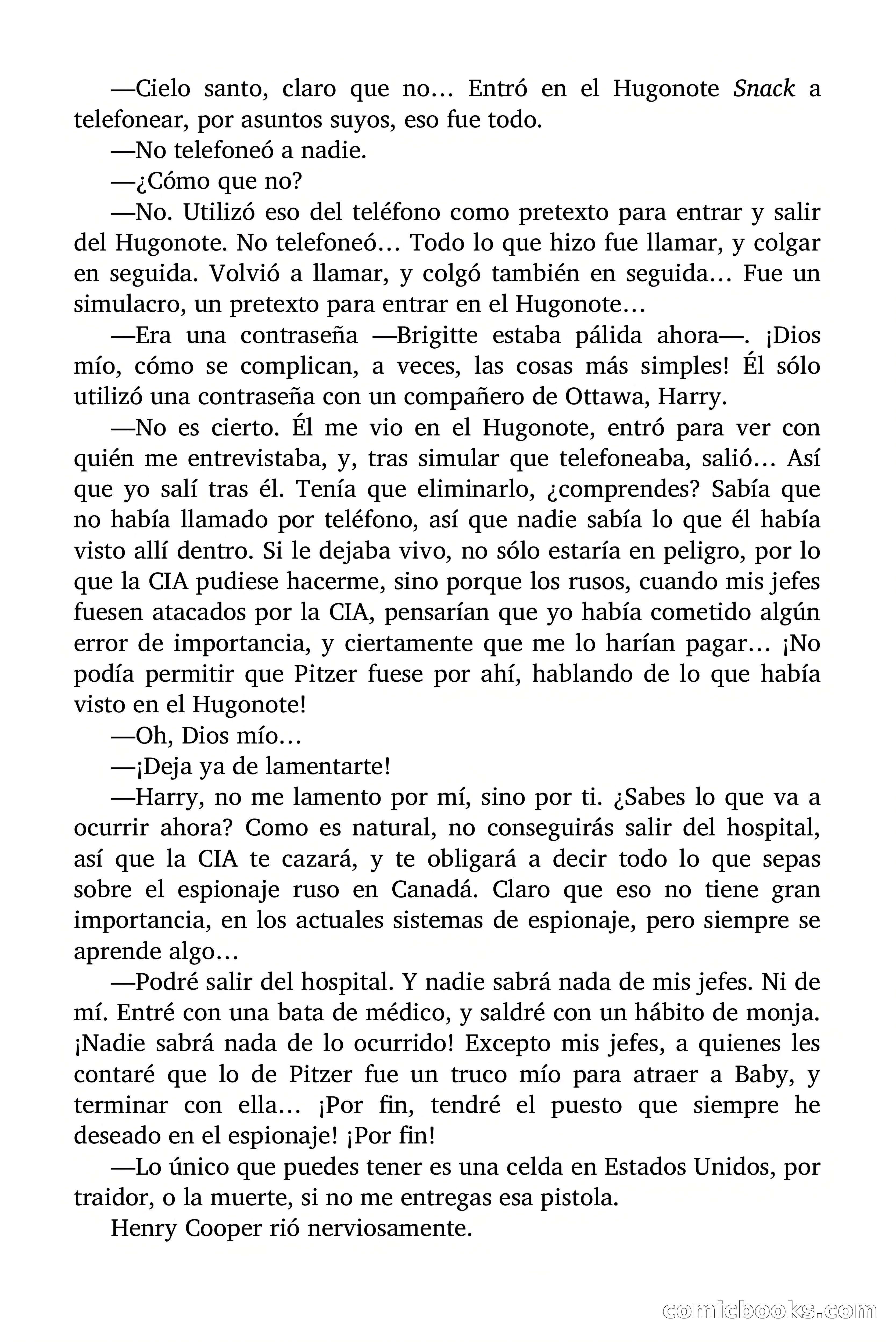 ¿Quiere usted ser espía? (Would You Like to Be a Spy?) — page 85 of 90