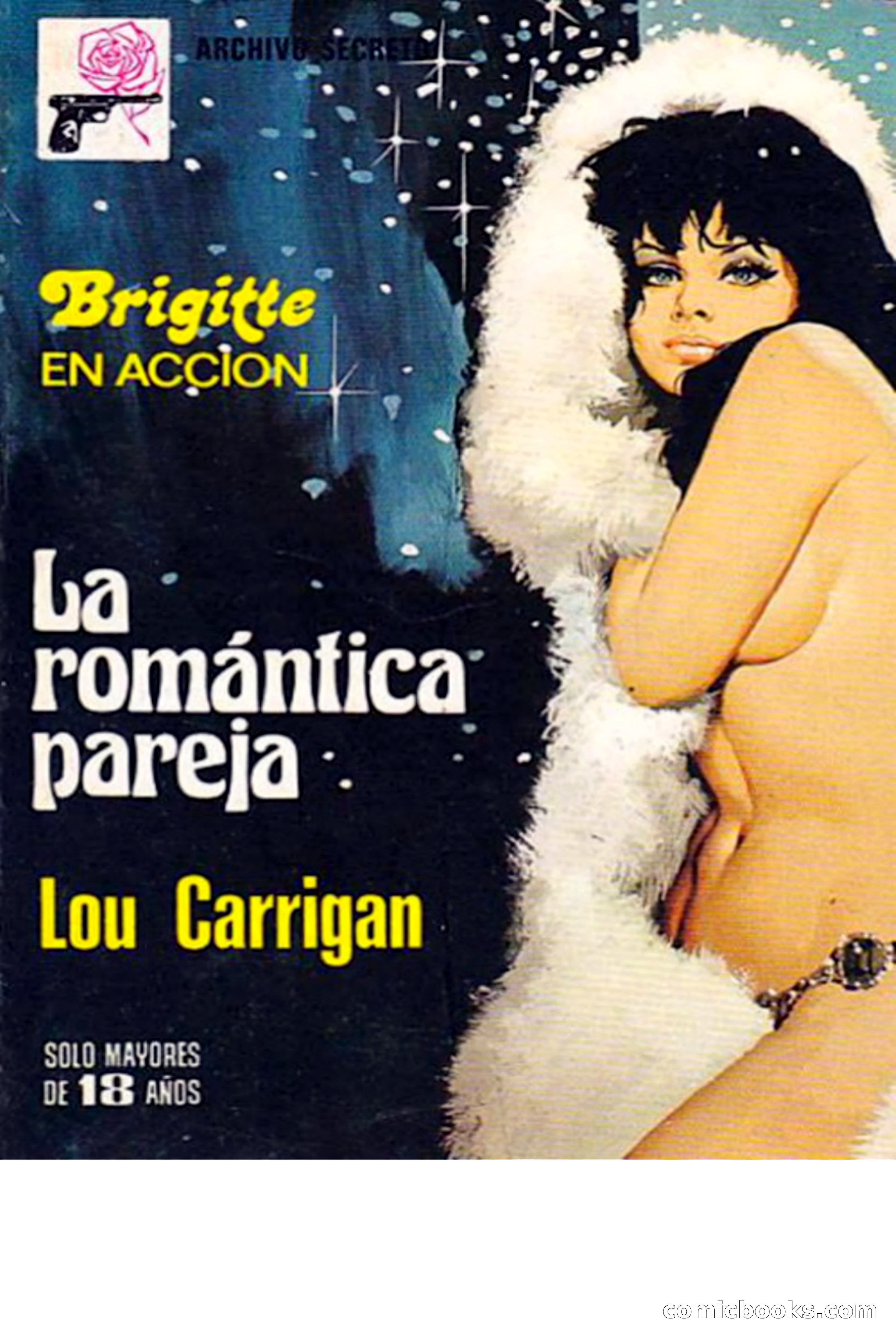 La romántica pareja