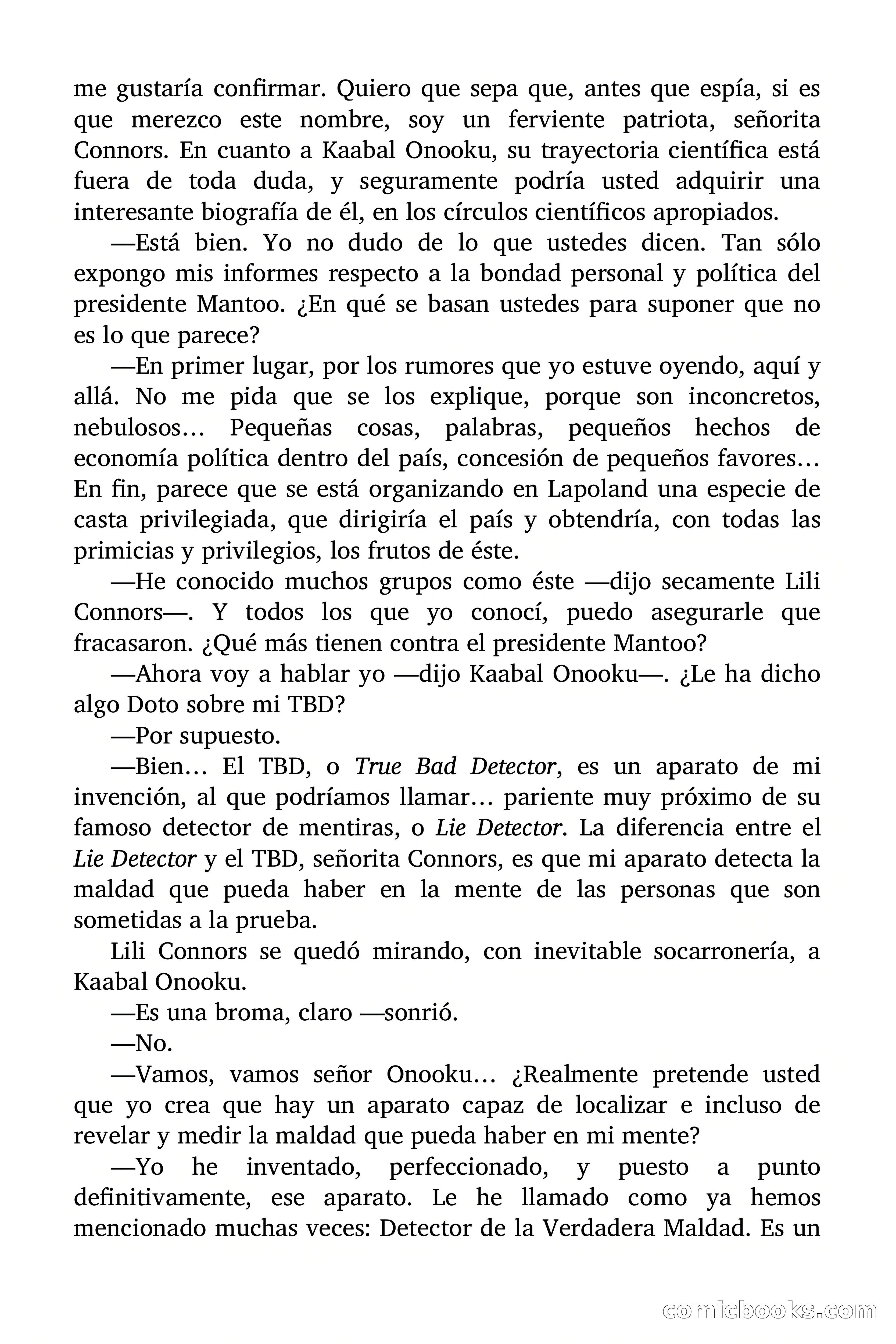Detector de maldad — page 38 of 93