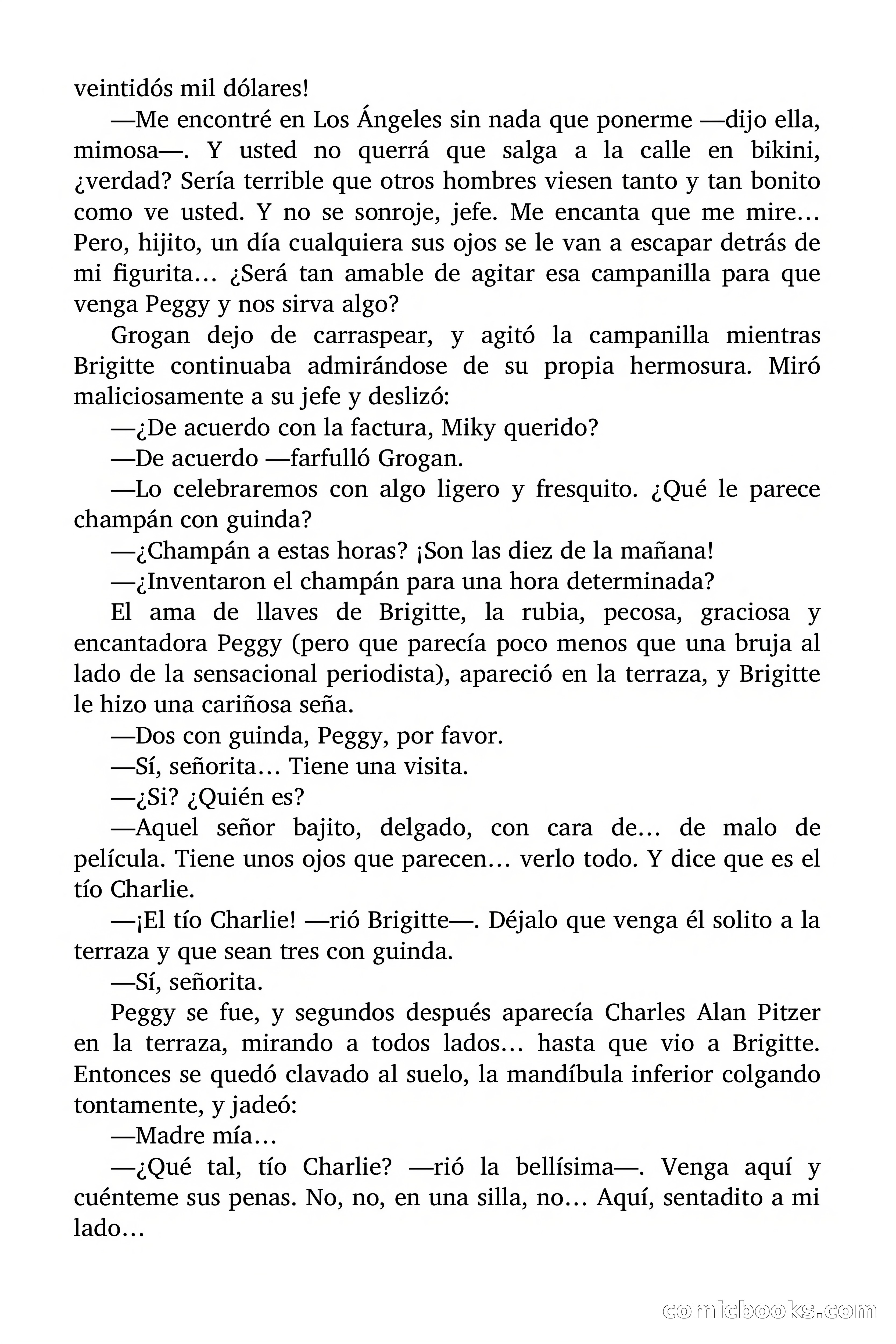 Brigitte en Acción: Matar un Cuervo — page 9 of 90