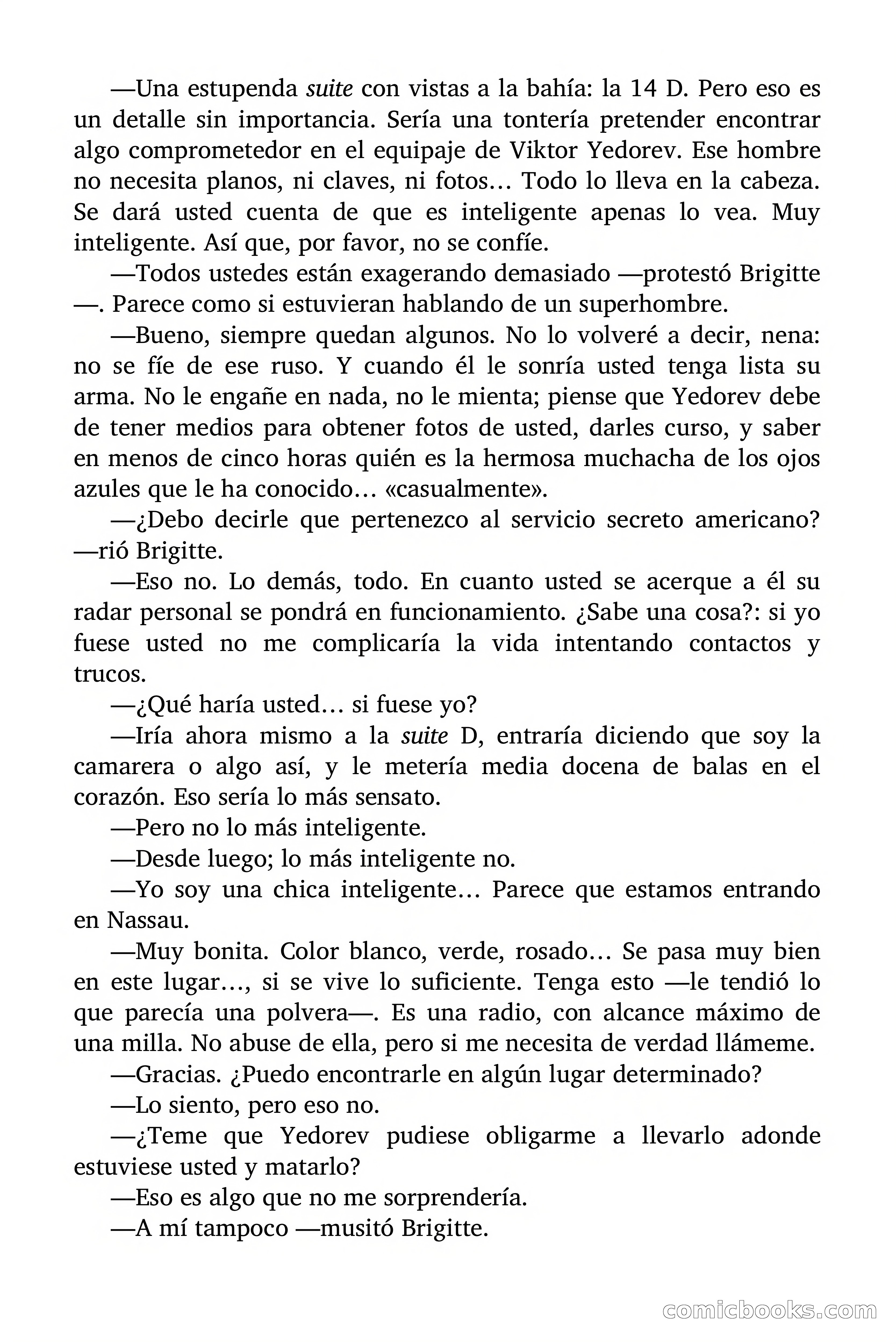 Brigitte en Acción: Matar un Cuervo — page 17 of 90