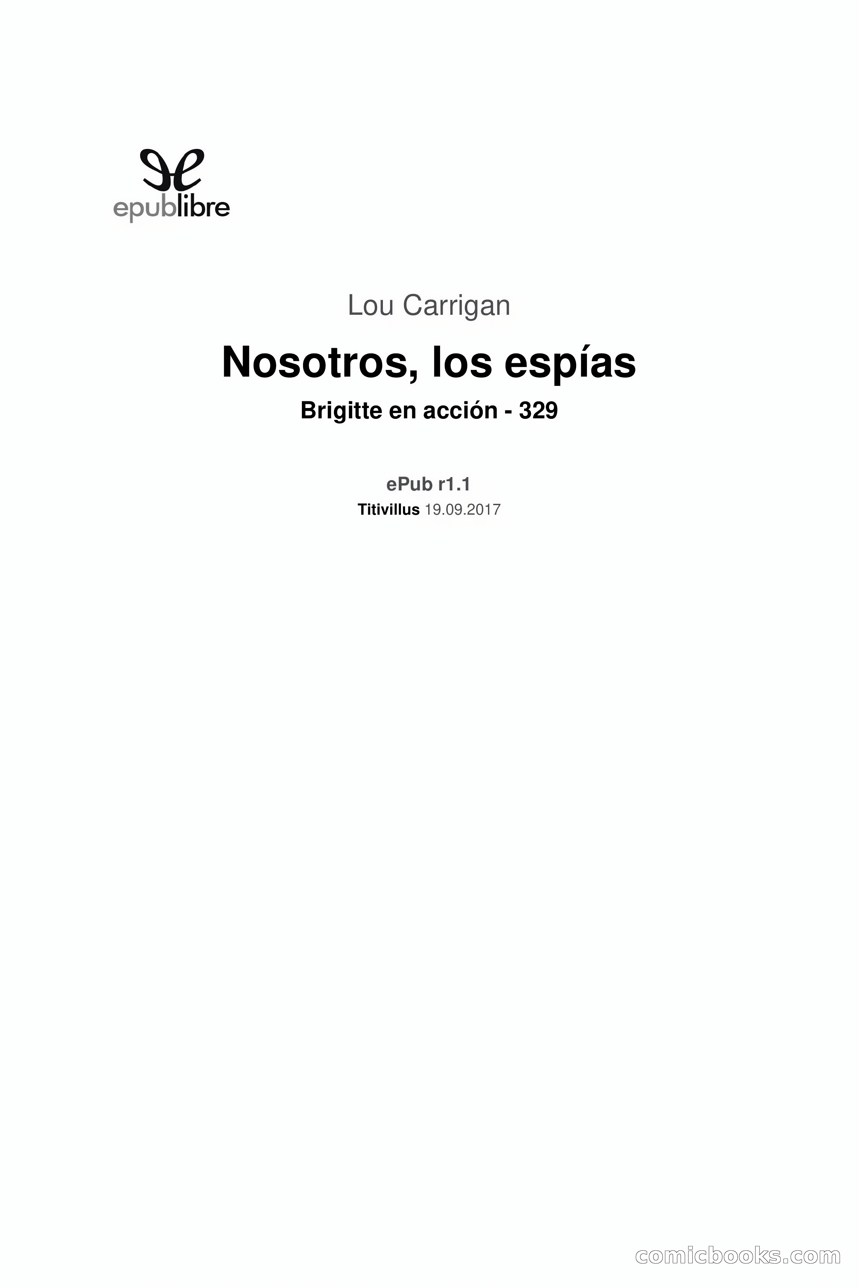 Brigitte en Acción: Nosotros, los espías — page 3 of 94