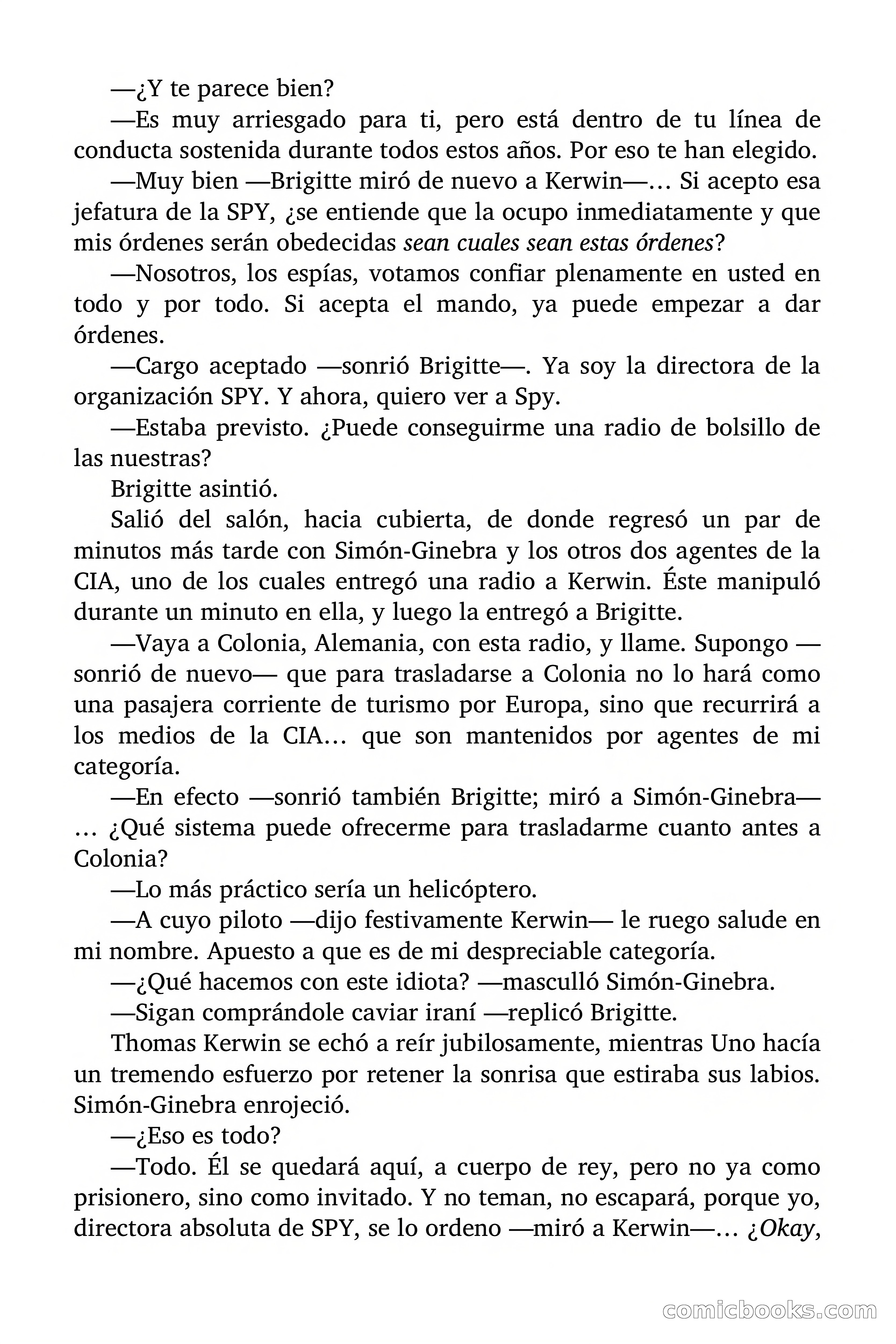 Brigitte en Acción: Nosotros, los espías — page 28 of 94