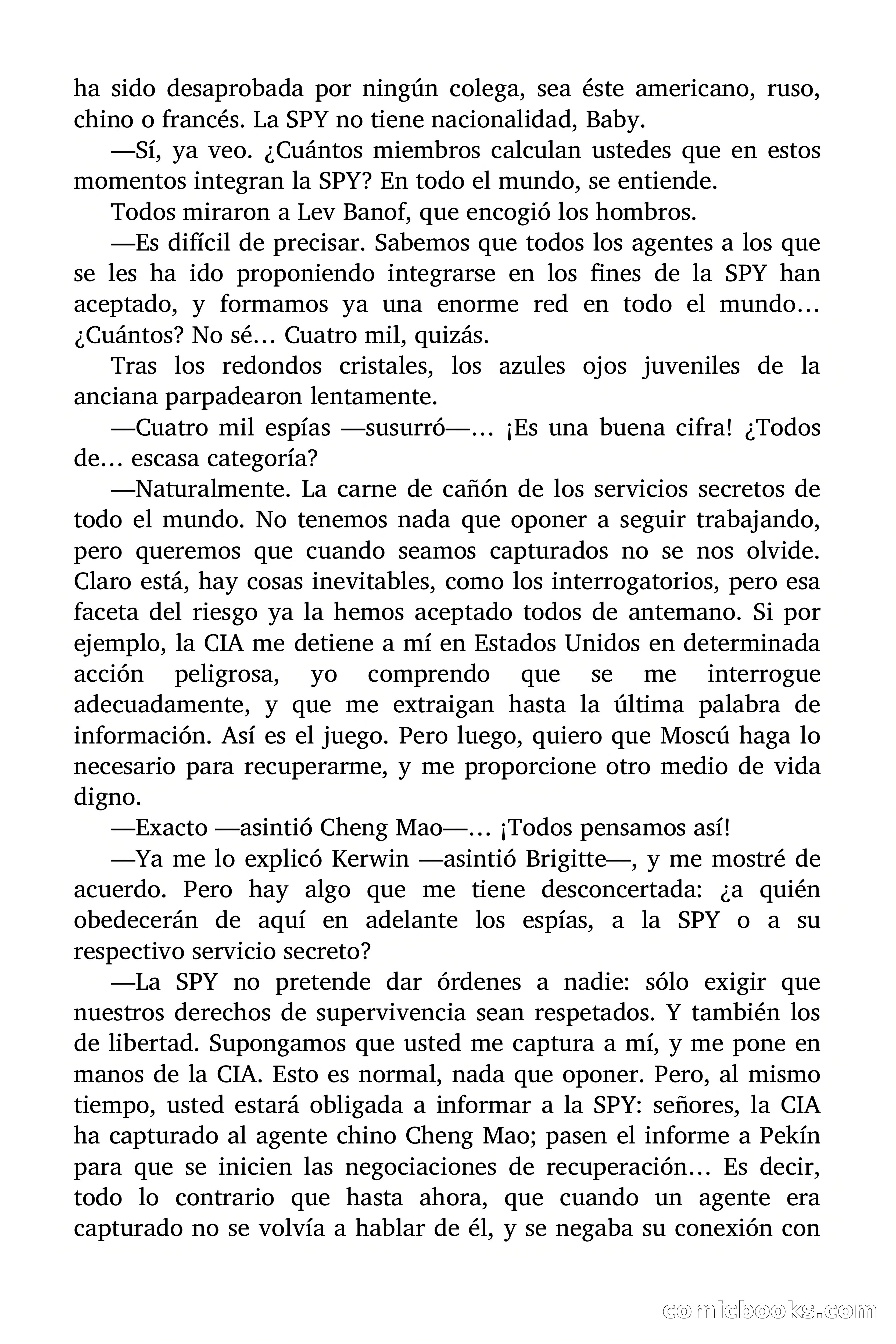 Brigitte en Acción: Nosotros, los espías — page 38 of 94