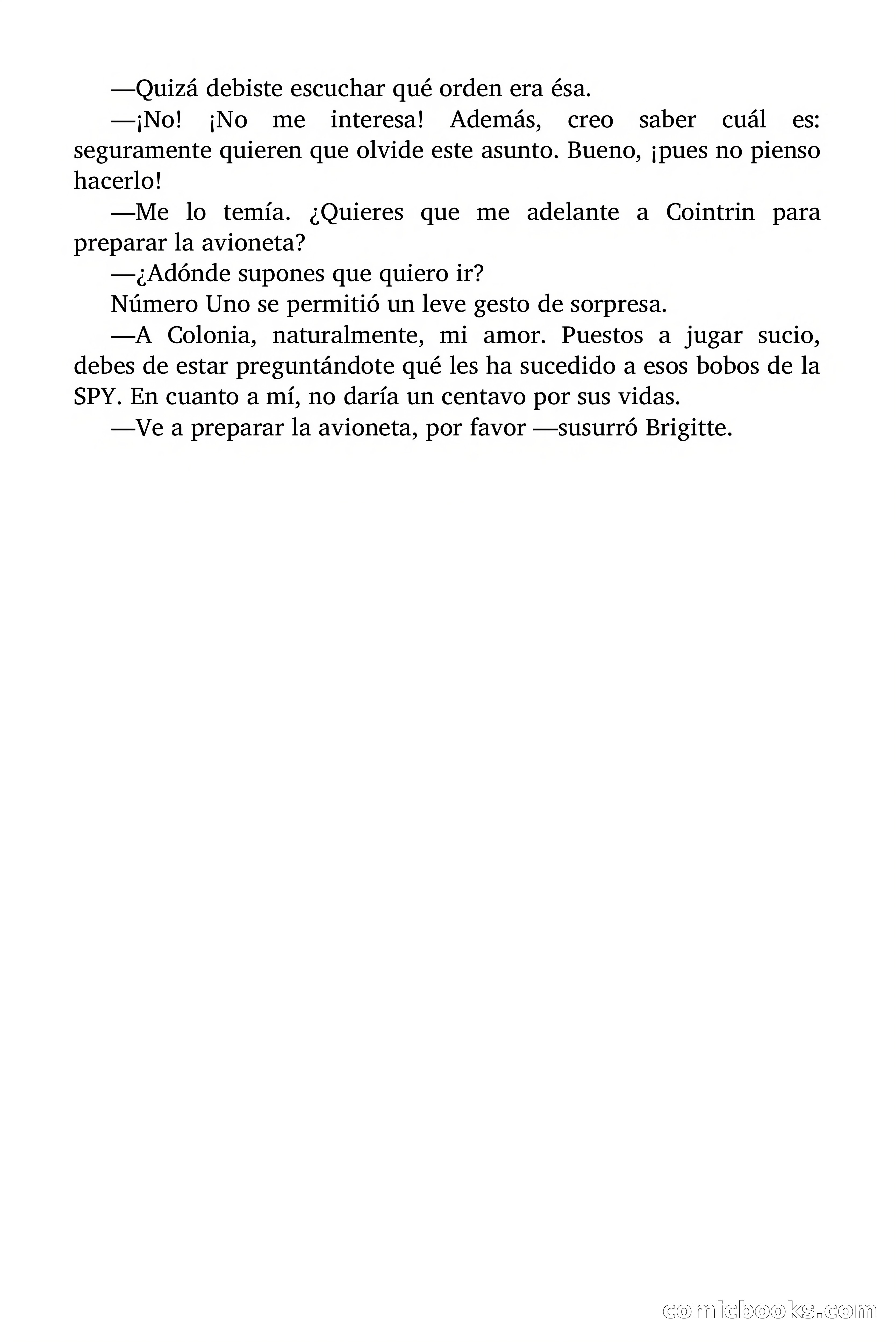Brigitte en Acción: Nosotros, los espías — page 44 of 94