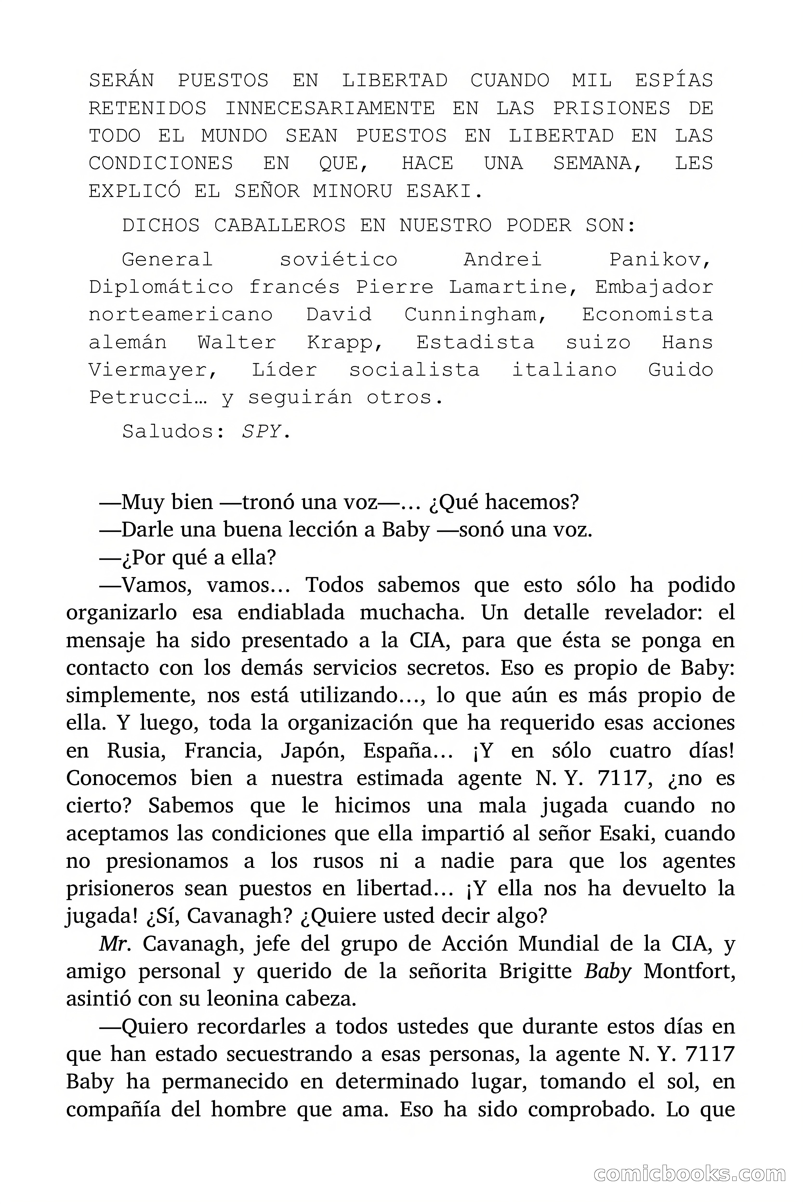 Brigitte en Acción: Nosotros, los espías — page 67 of 94