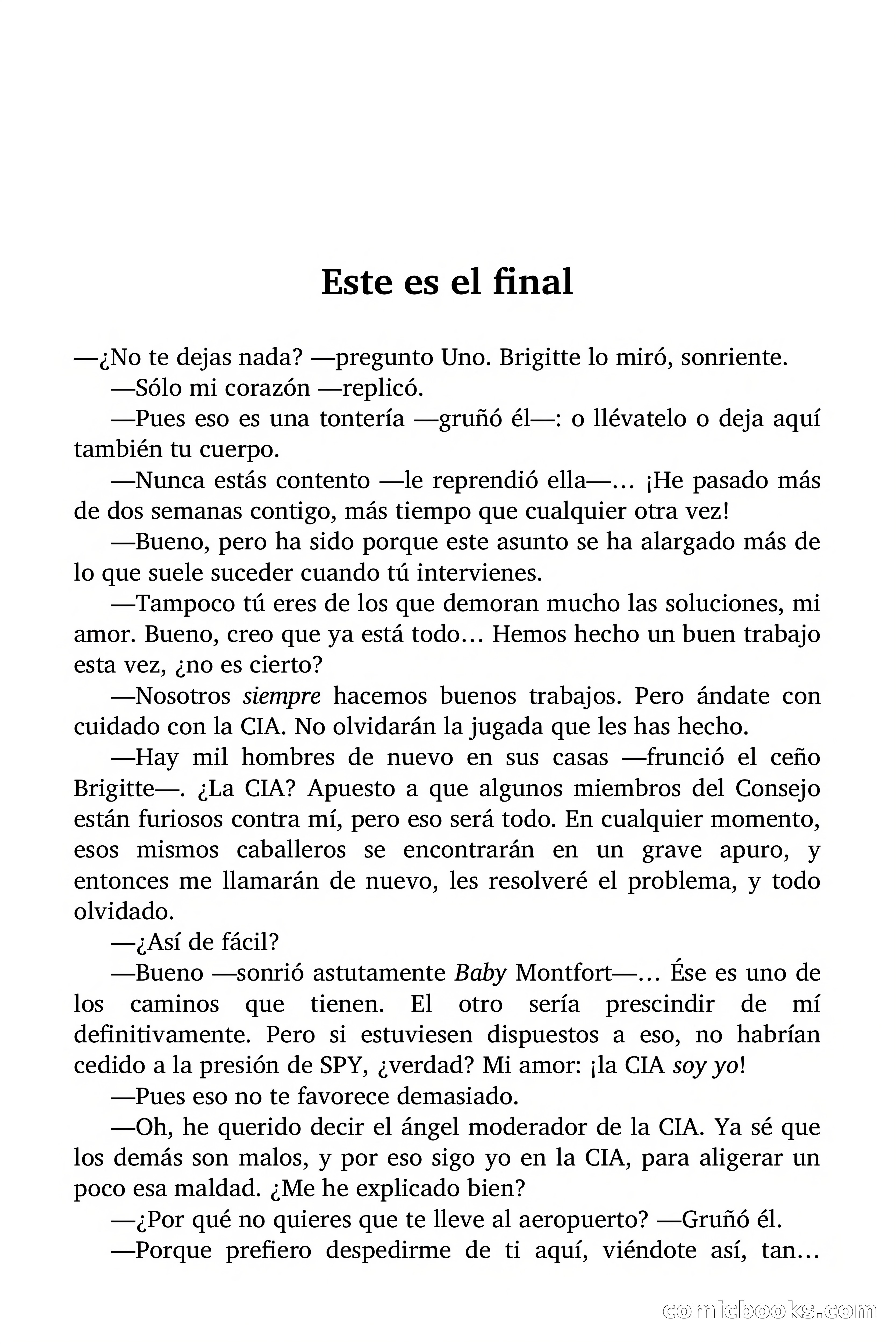 Brigitte en Acción: Nosotros, los espías — page 87 of 94